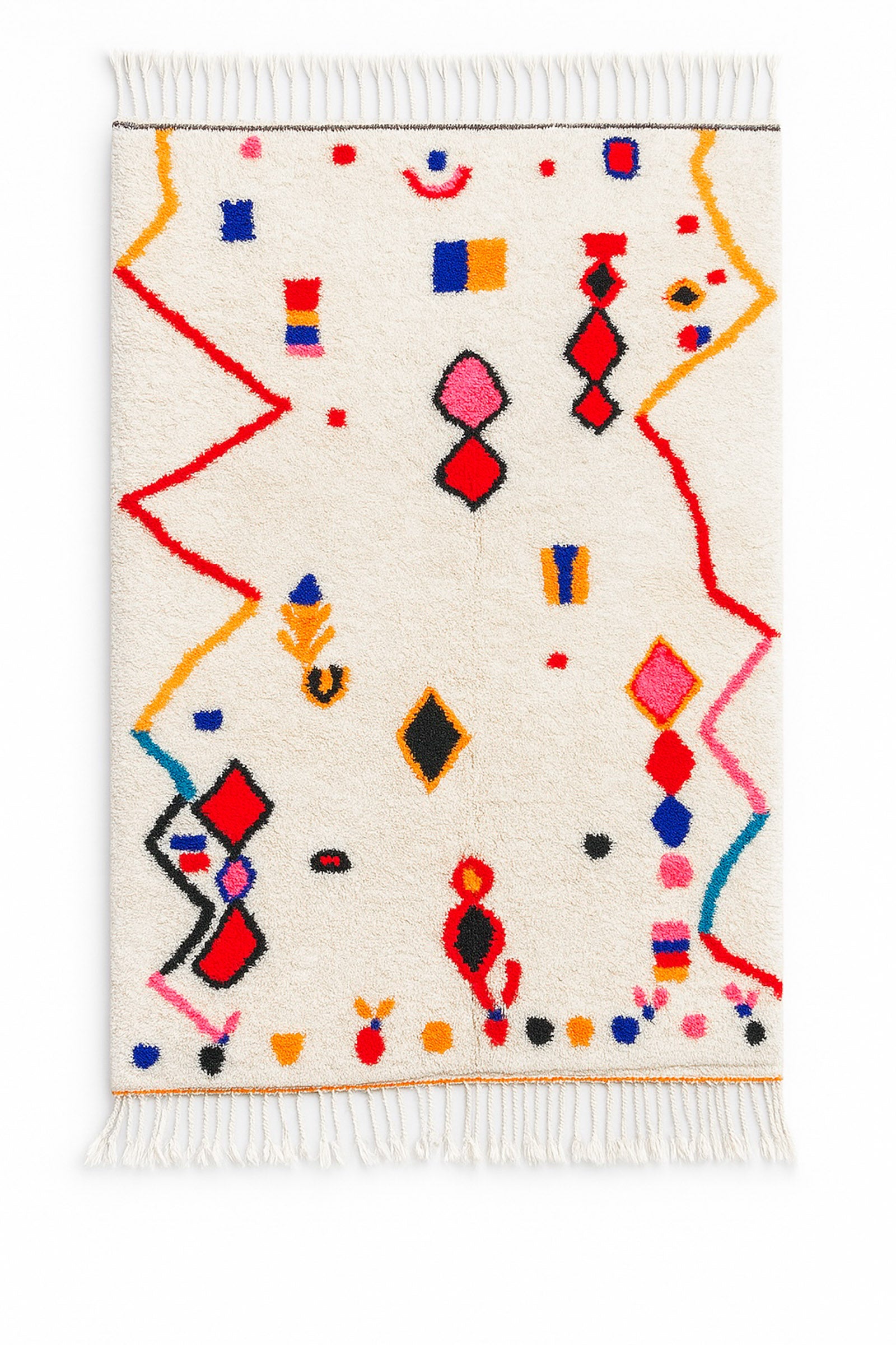 Farbenfroher Berberteppich 151 x 242 cm - Nr. 1924