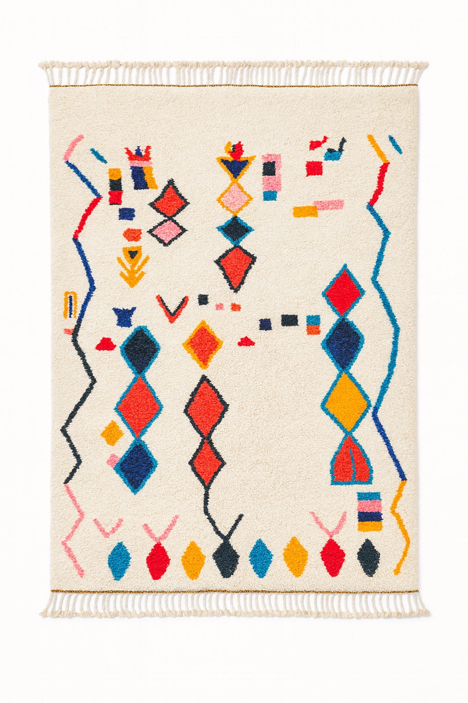 Colorful Moroccan Rug 158 x 280 cm / 5.2 x 9.2 ft - n°1425