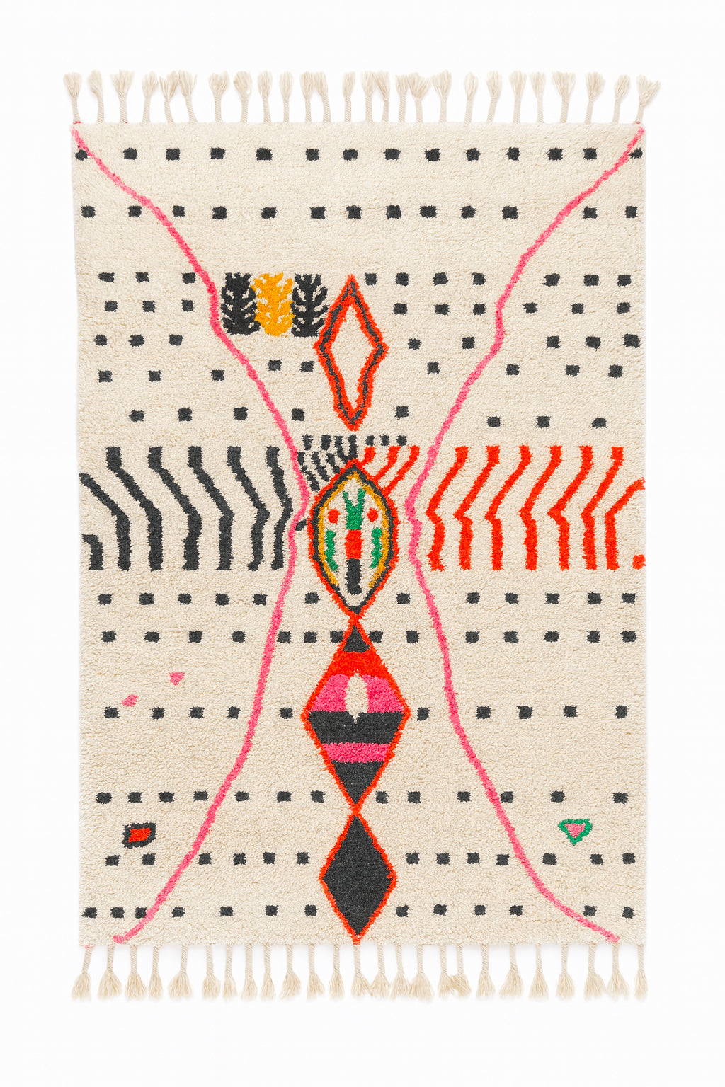 Bunter Berberteppich 154 x 268 cm – Nr. 1715