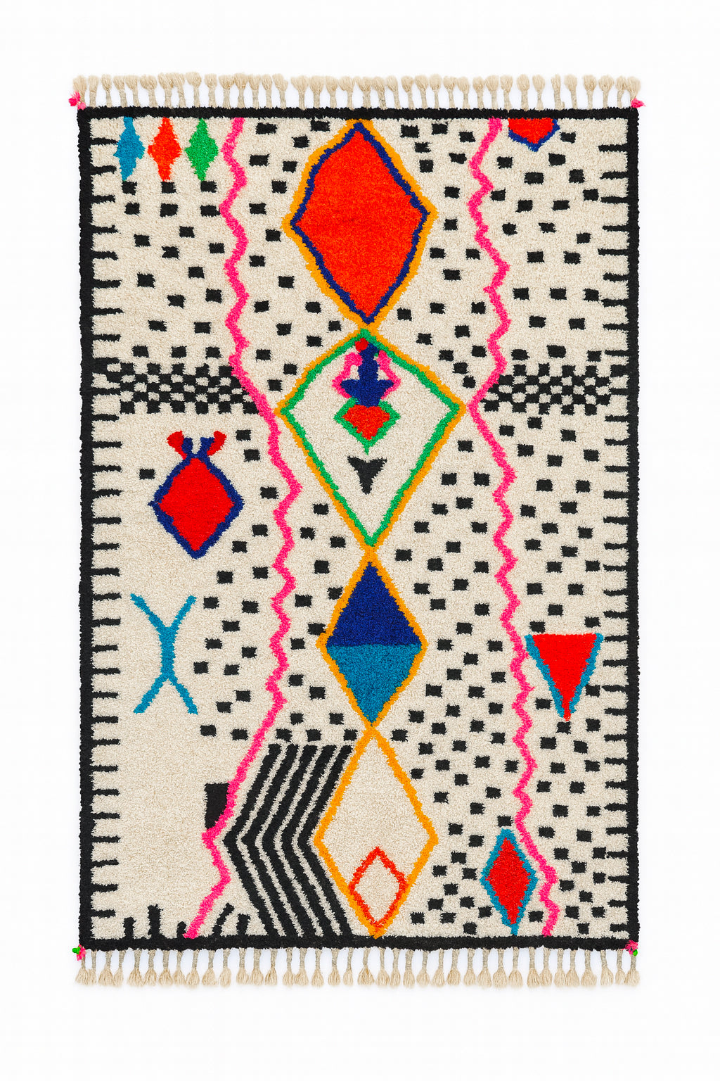 Colorful Berber rug 153 x 277 cm - n°1763