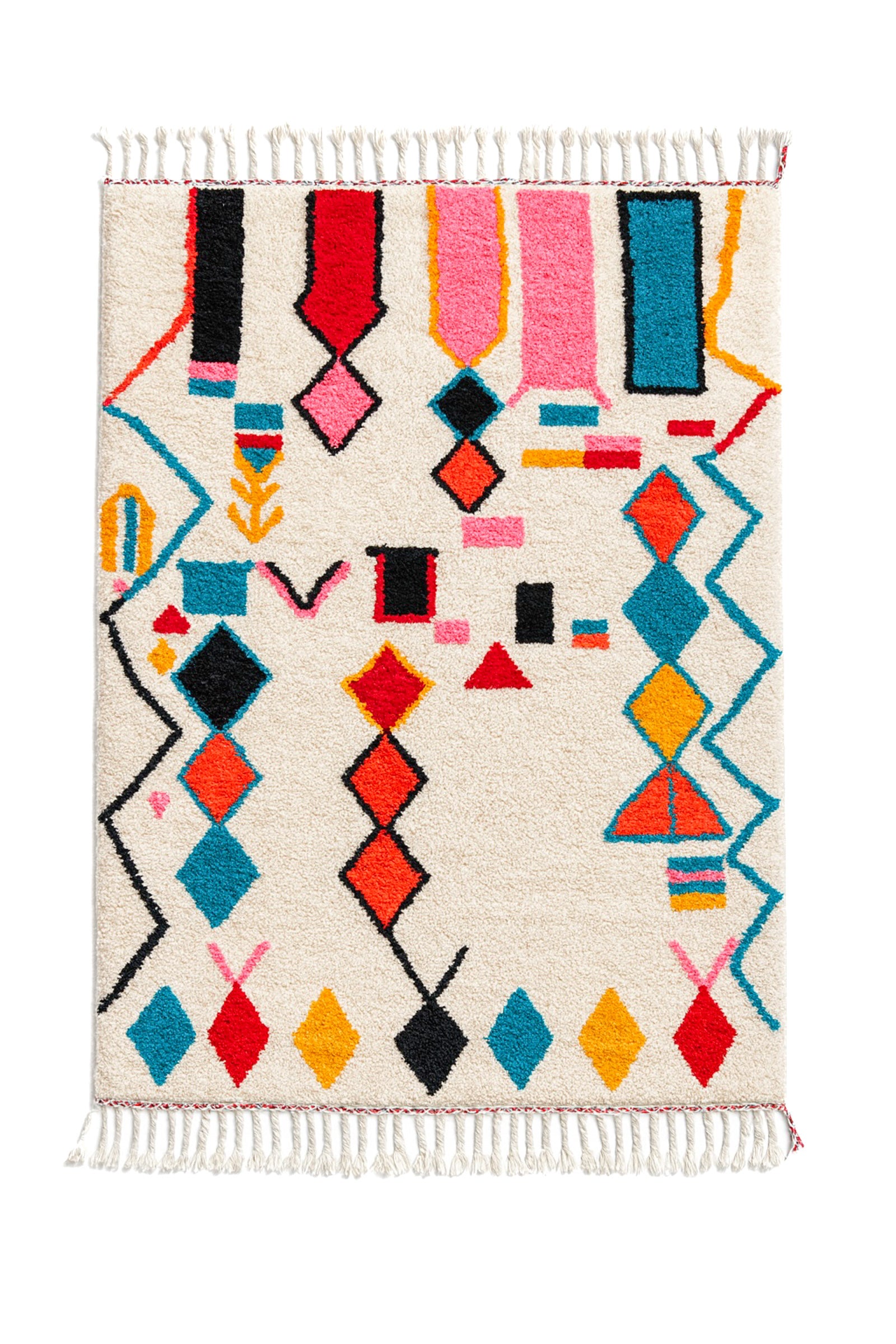 Colorful Berber rug 155 x 238 cm - No. 2347