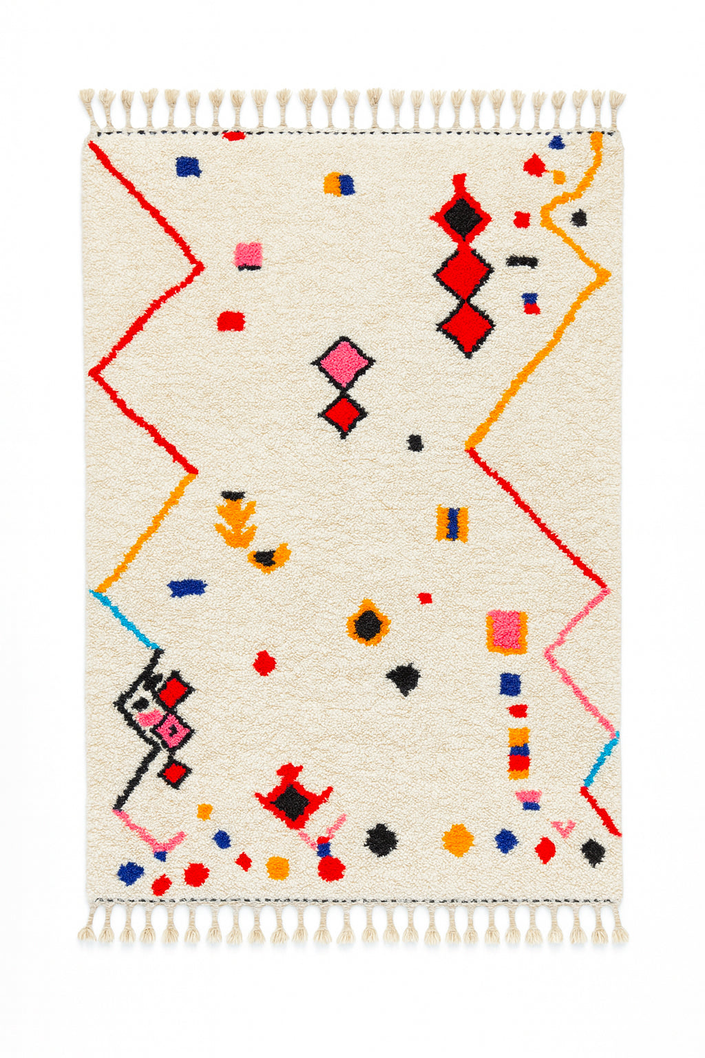 Colorful Berber rug 147 x 287 cm - n°1816