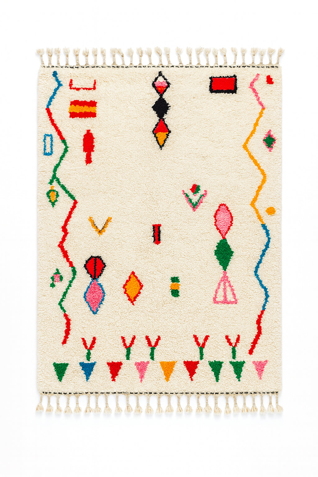 Colorful Berber rug 152 x 266 cm - n°1833