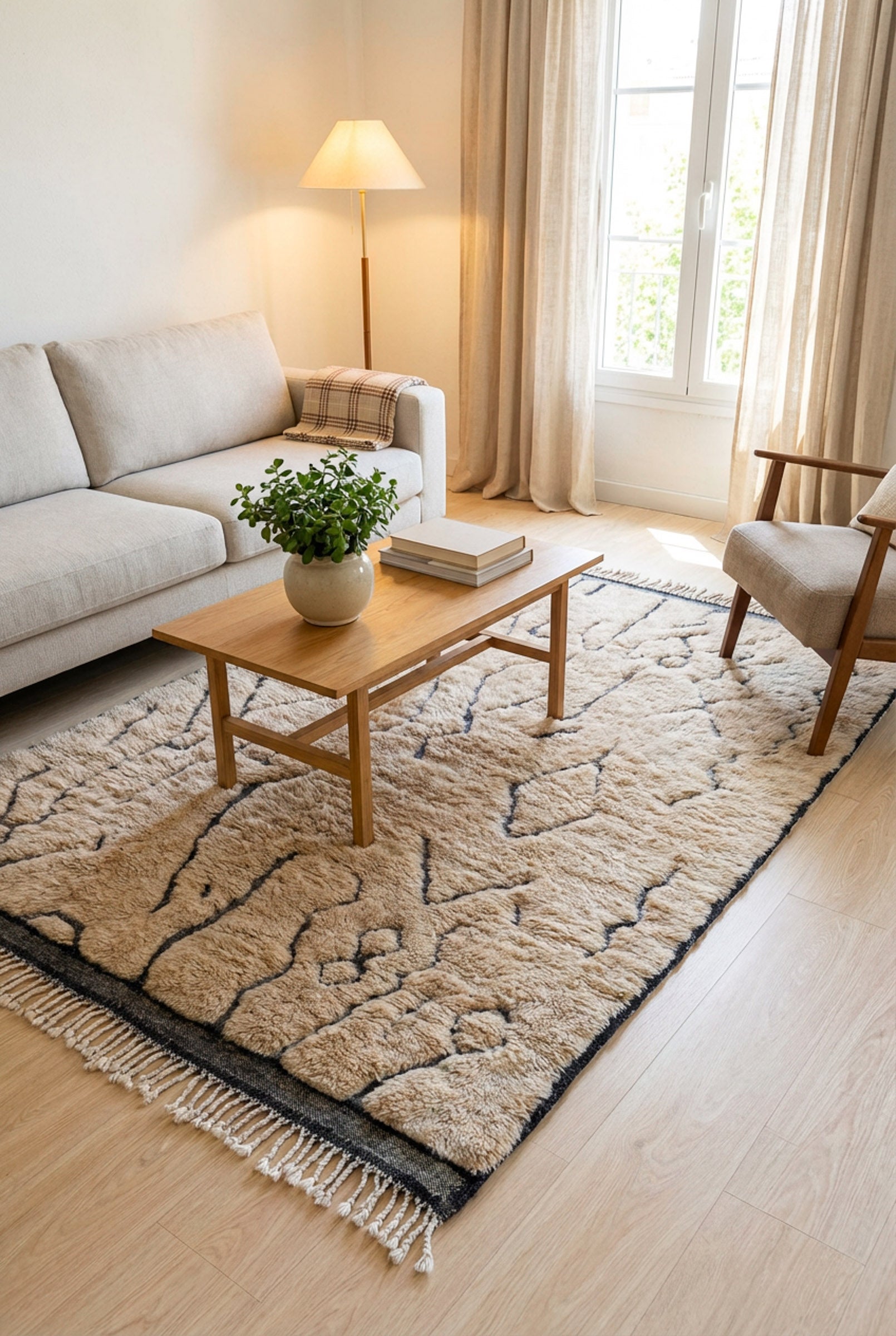 Berber carpet M'rirt - n°835