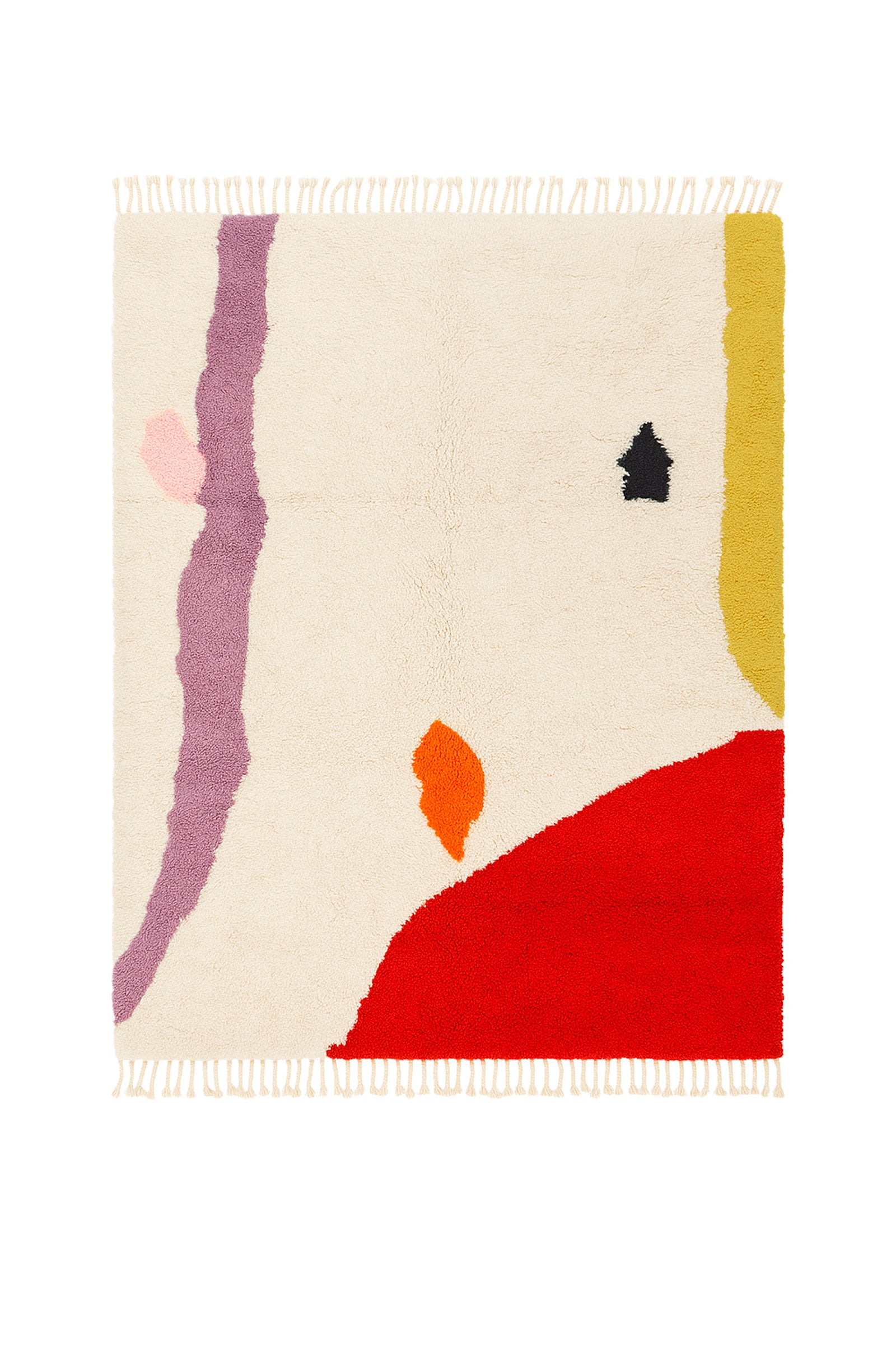 Bunter Berberteppich 163 x 247 cm - Nr. 2101