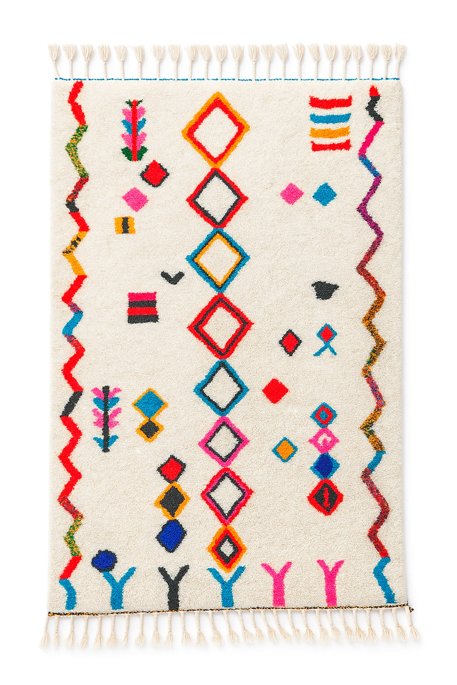 Tapis berbère coloré 149 x 279 cm - n°2260