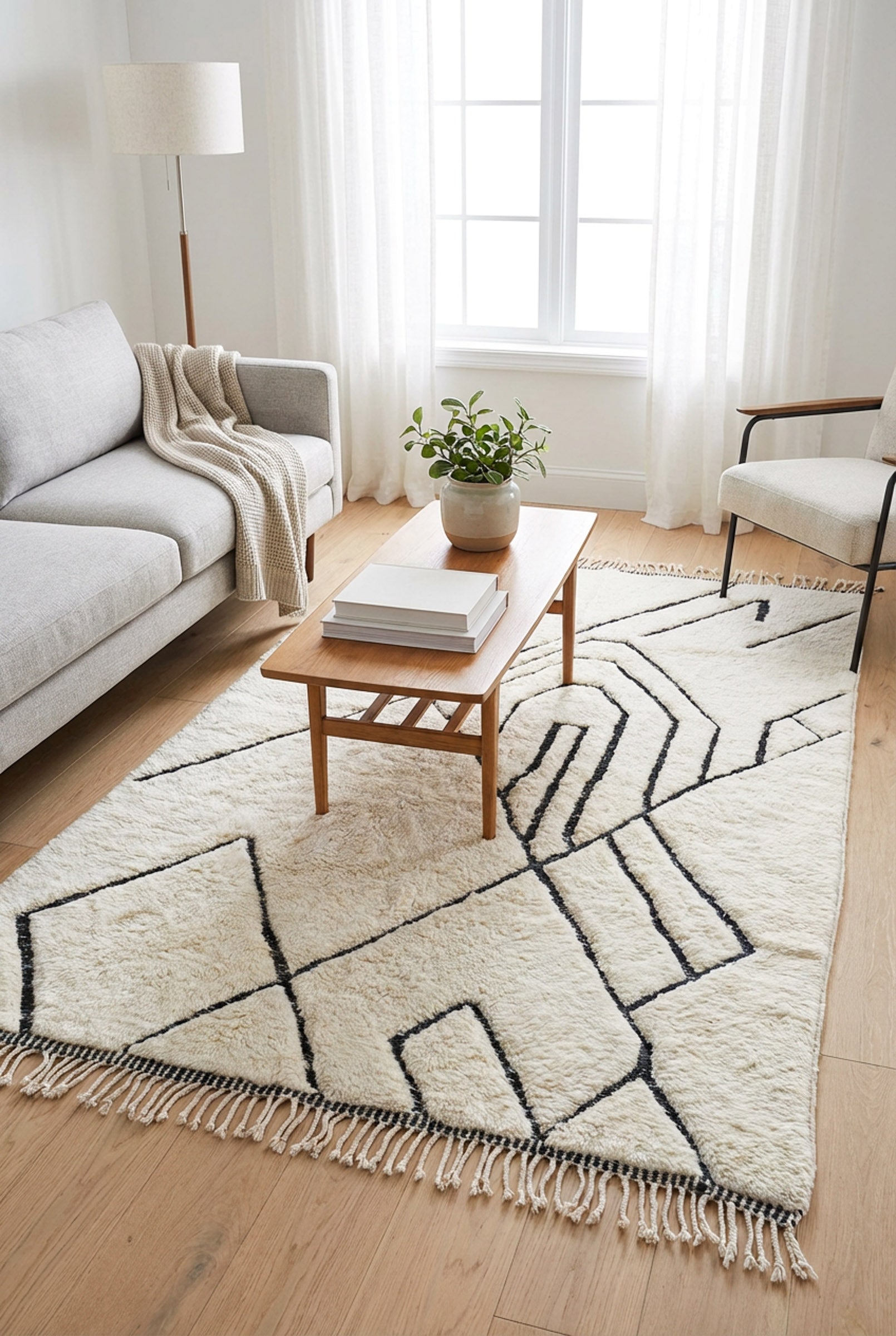 Tapis M'rirt 206 x 330 cm - n°2380