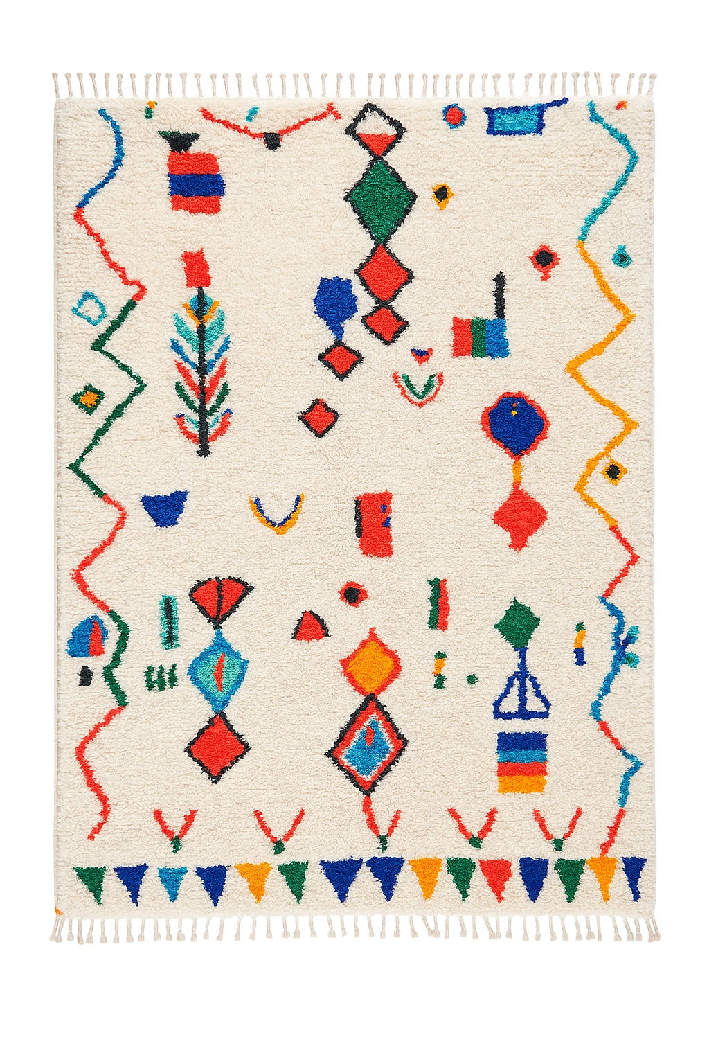 Colorful Berber rug 146 x 269 cm - n°2113