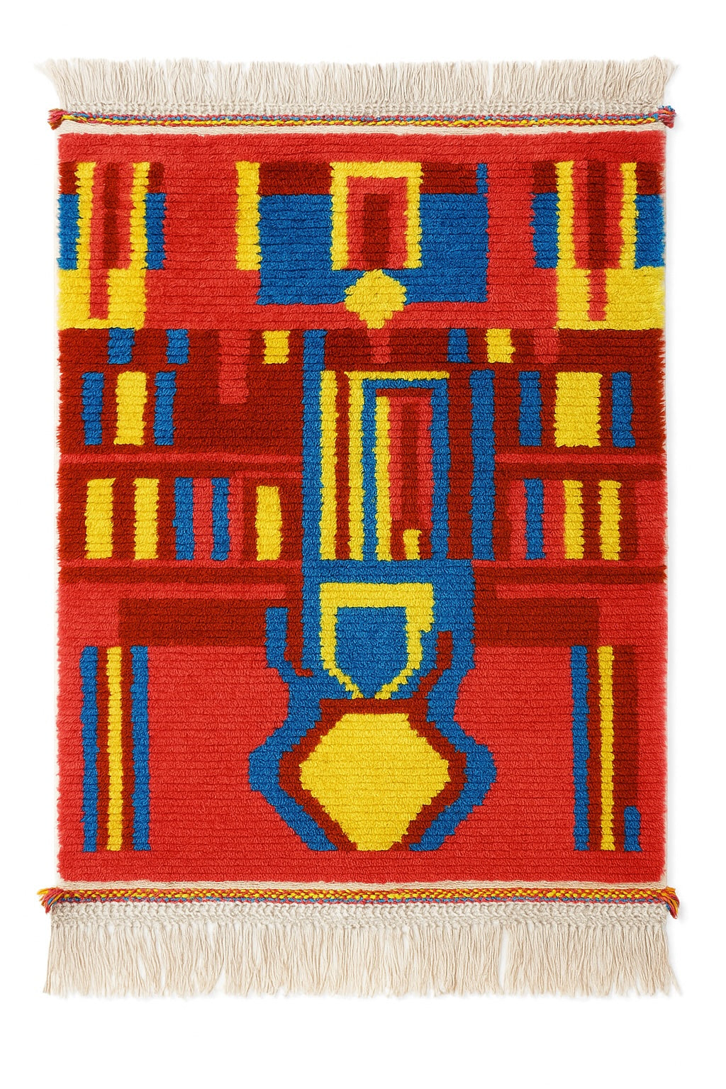 Tapis berbère coloré 103 x 164 cm - n°2329