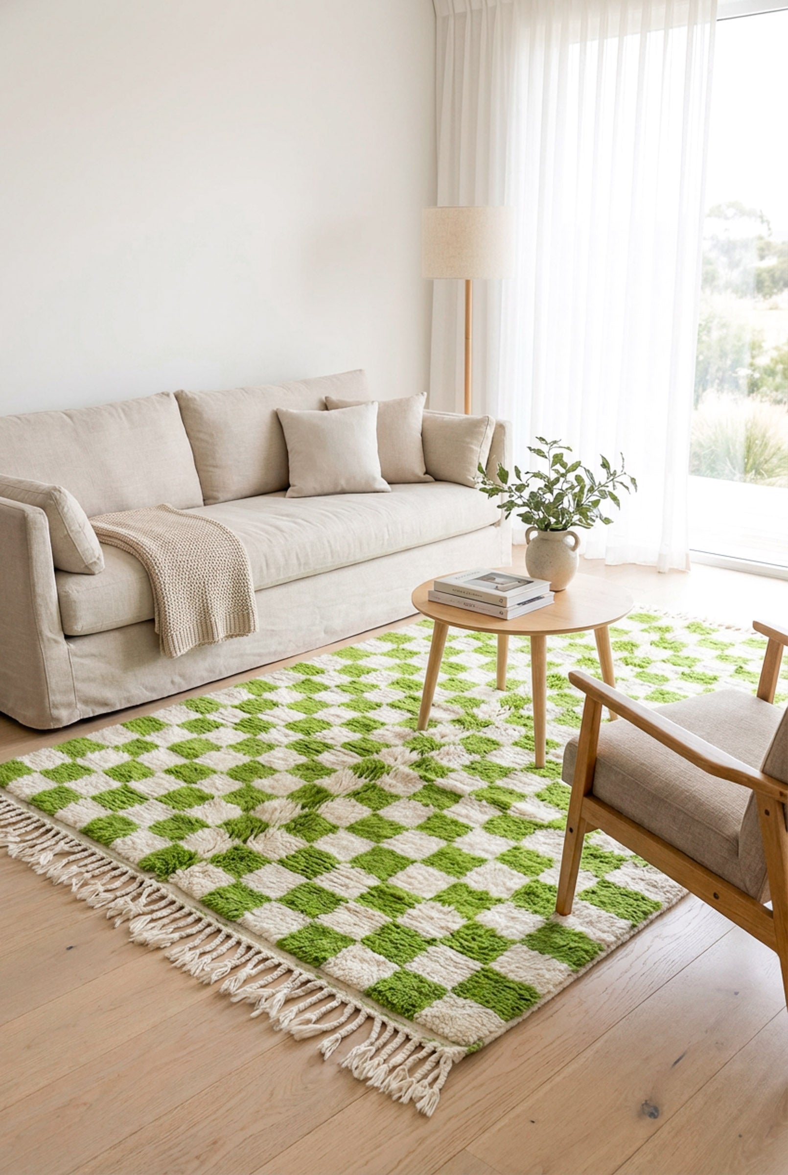 Tapis berbère coloré - n°705