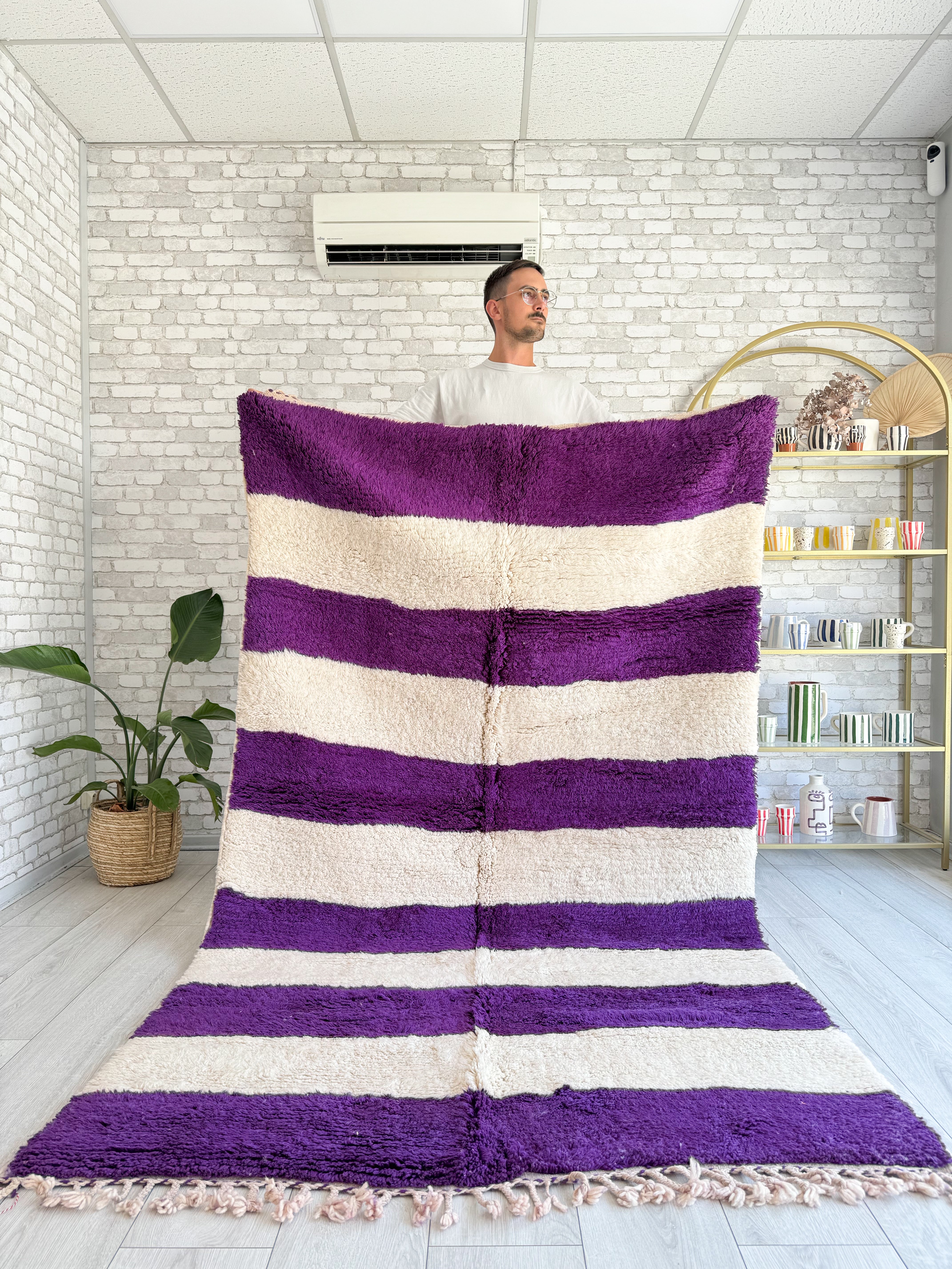 Berber rug, colorful Beni Ouarain - n°1324