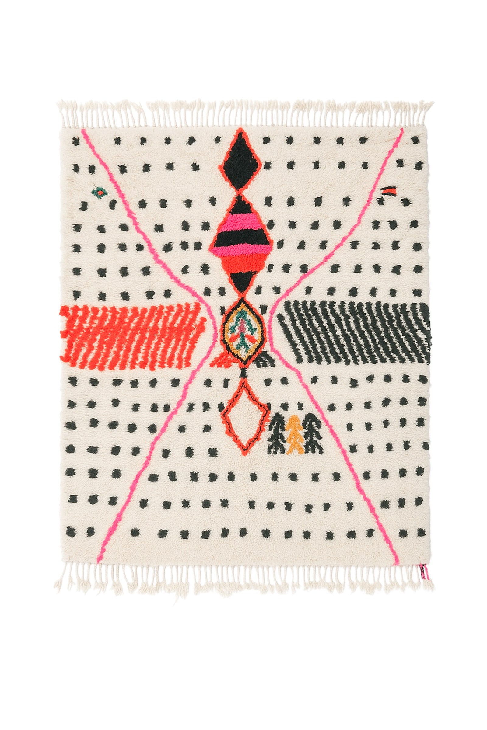 Farbenfroher Berberteppich 163 x 245 cm - Nr. 1985