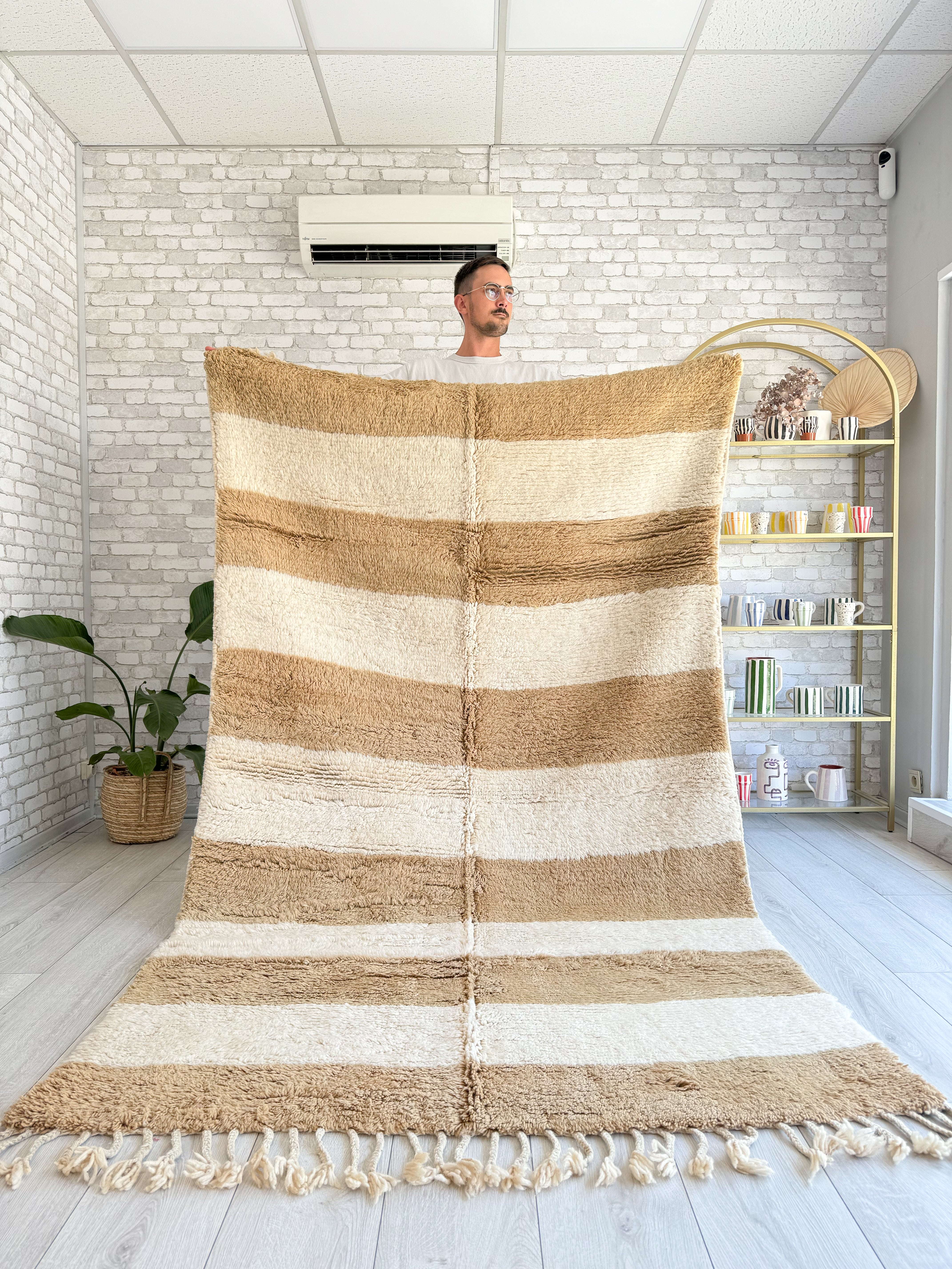 Berber rug, colorful Beni Ouarain - n°1326