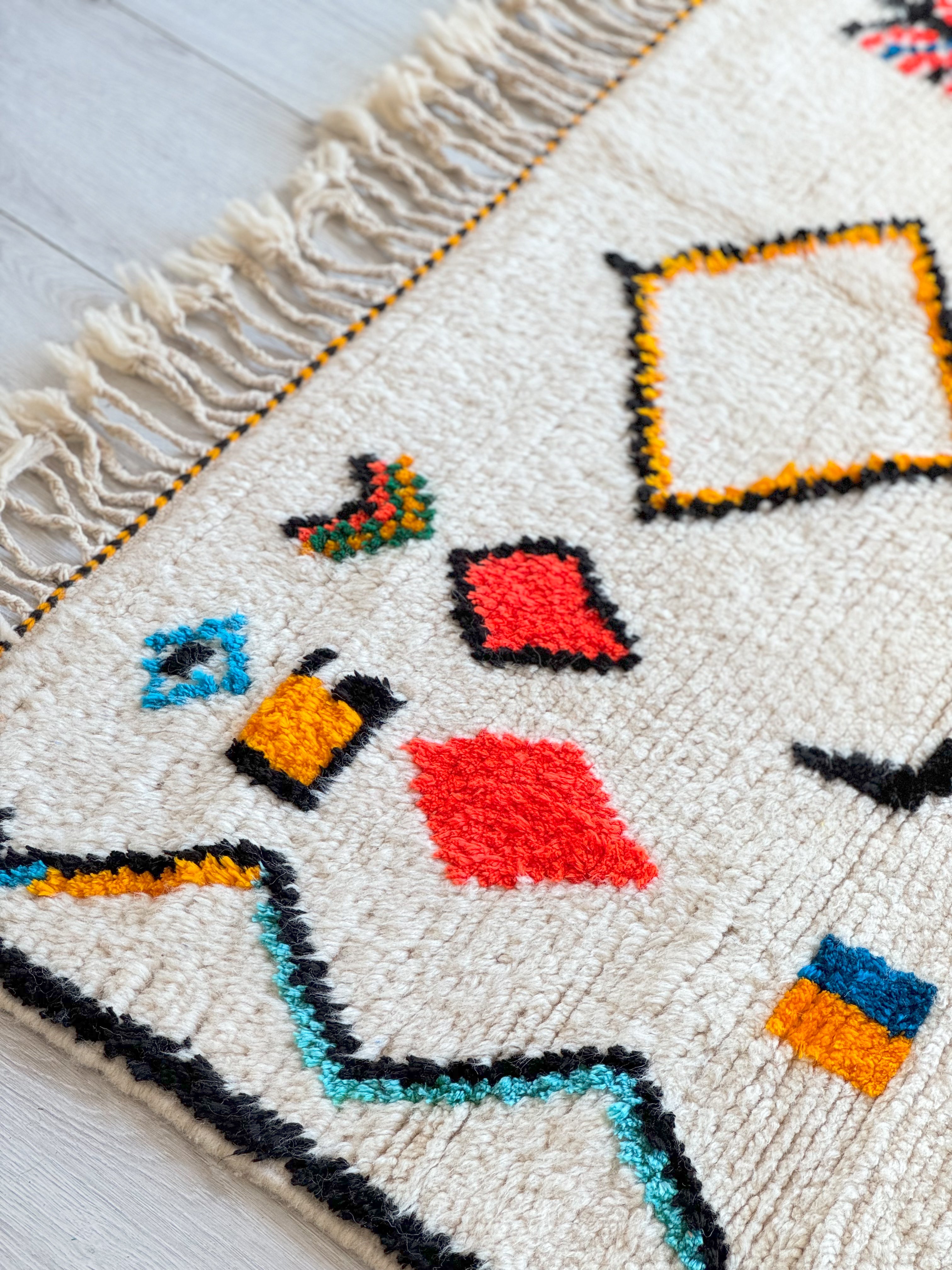 Bunter Berberteppich – Nr. 1512