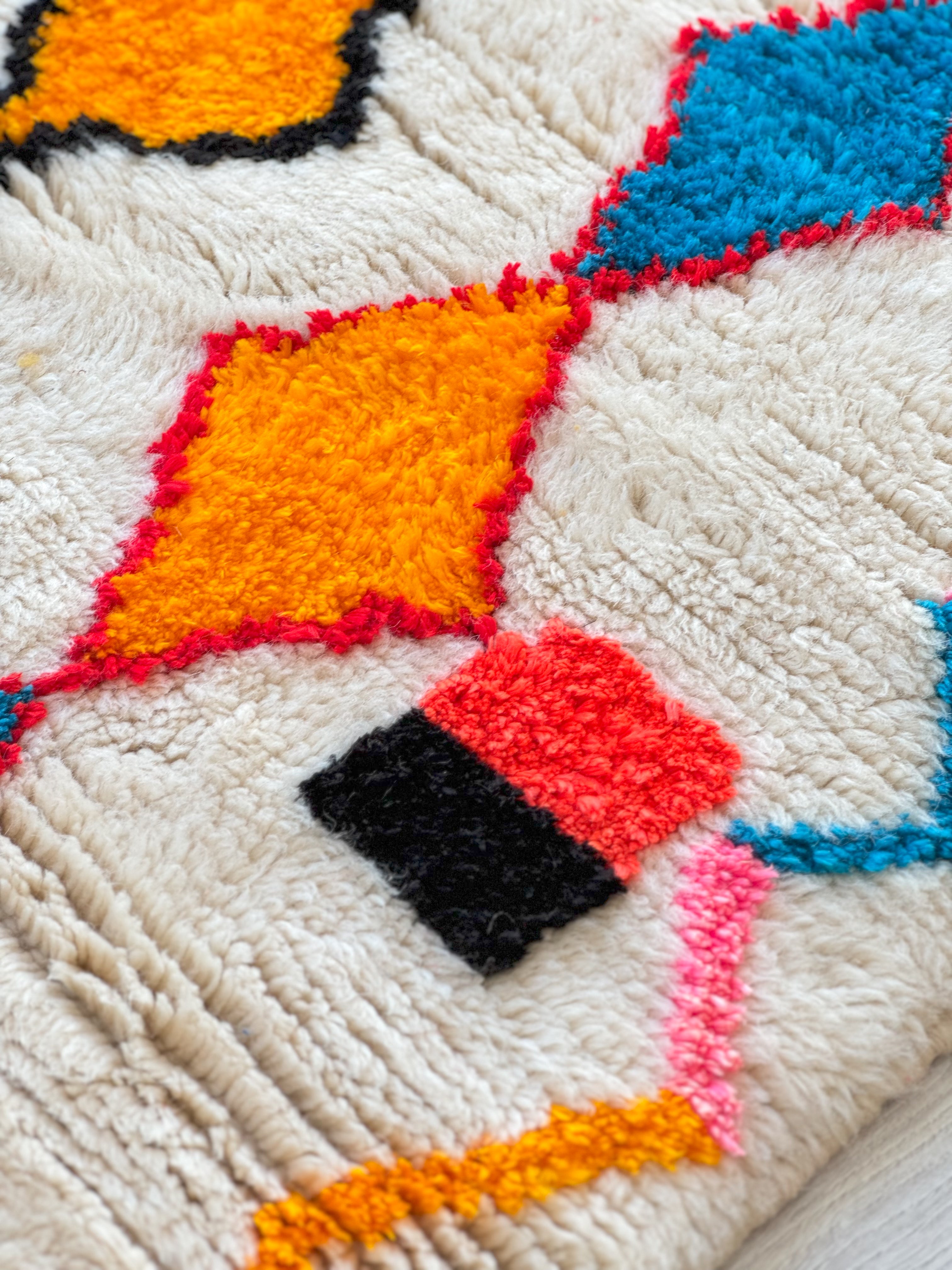 Colorful Moroccan Runner Rug - n°1427