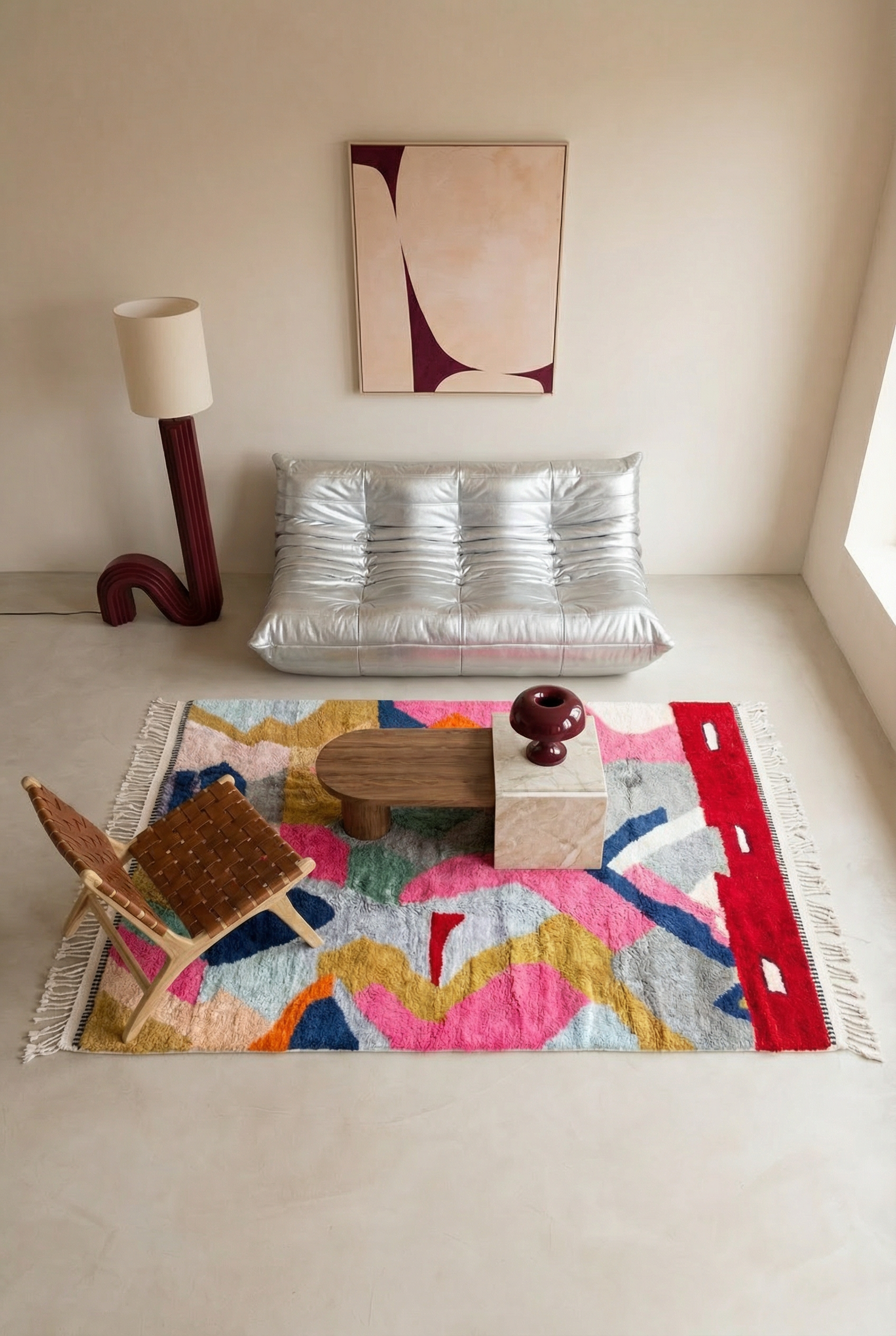 Alfombra bereber M'rirt - n°2372