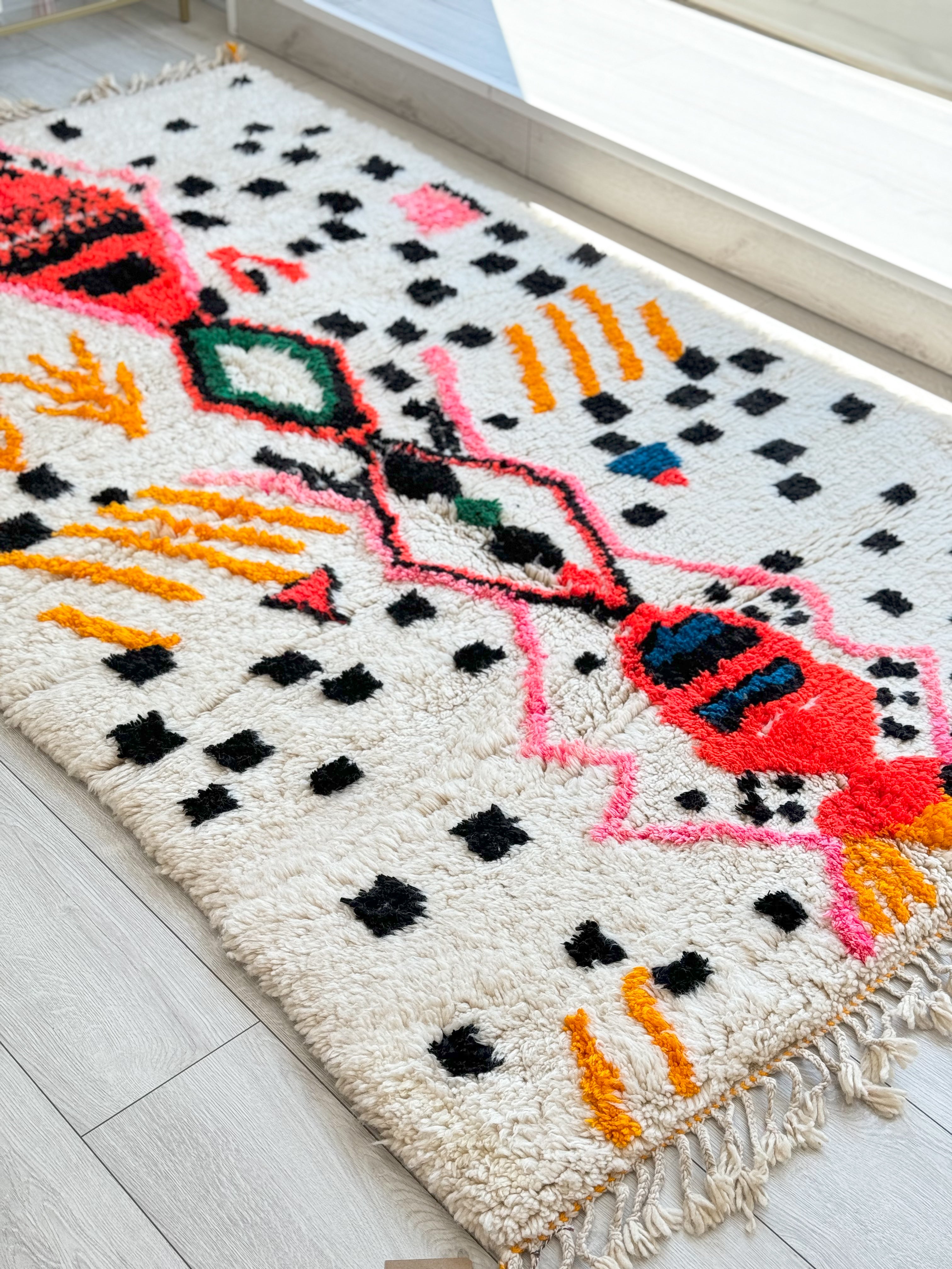 Colorful Berber carpet - n°1081