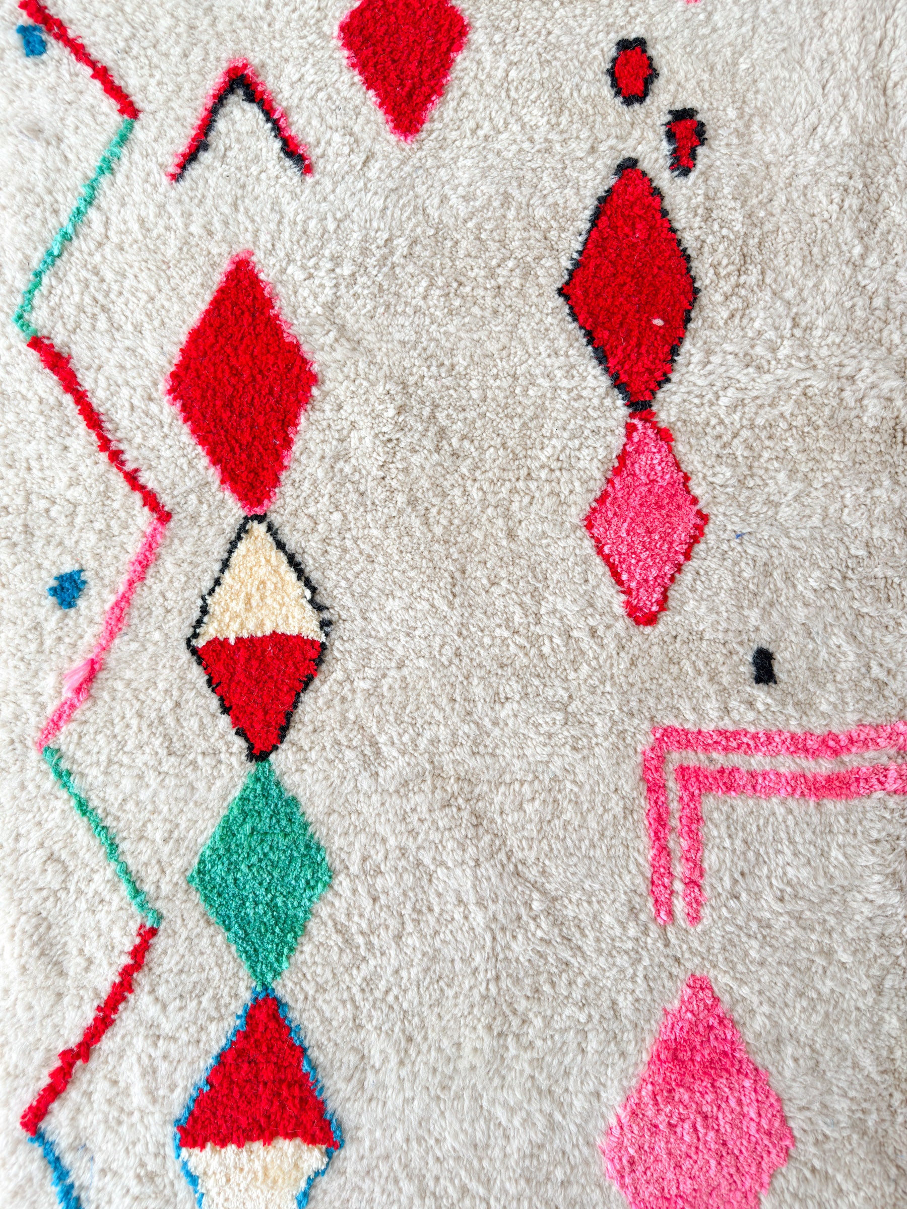 Tapis berbère coloré 188 x 303 cm - n°2108