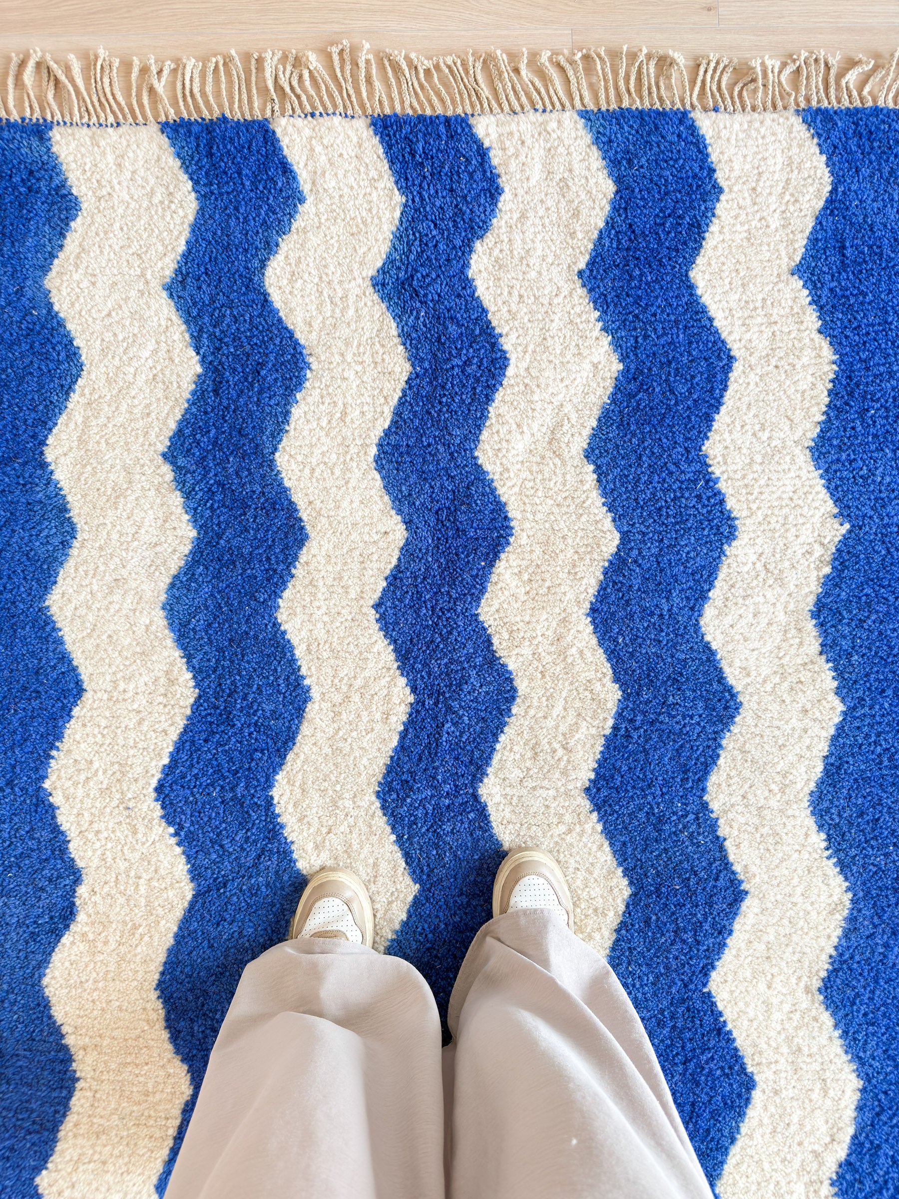 Tapis berbère coloré 165 x 214 cm - n°2153