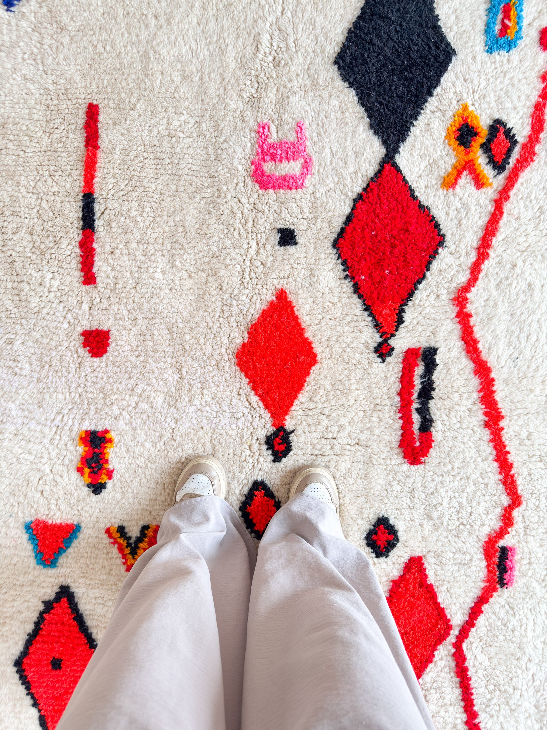 Colorful Berber rug 156 x 276 cm - n°1949