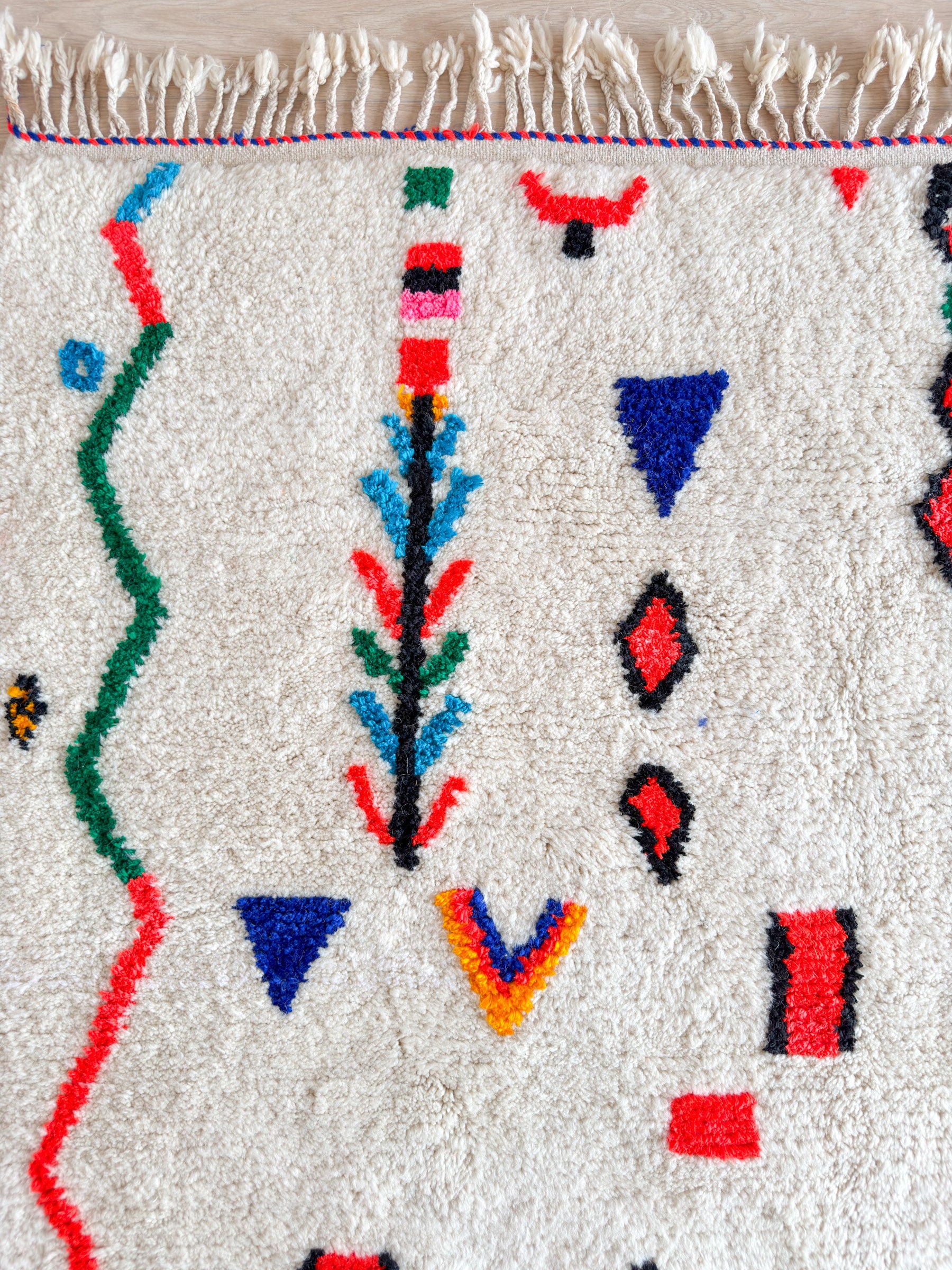 Tapis berbère coloré 165 x 220 cm - n°2051