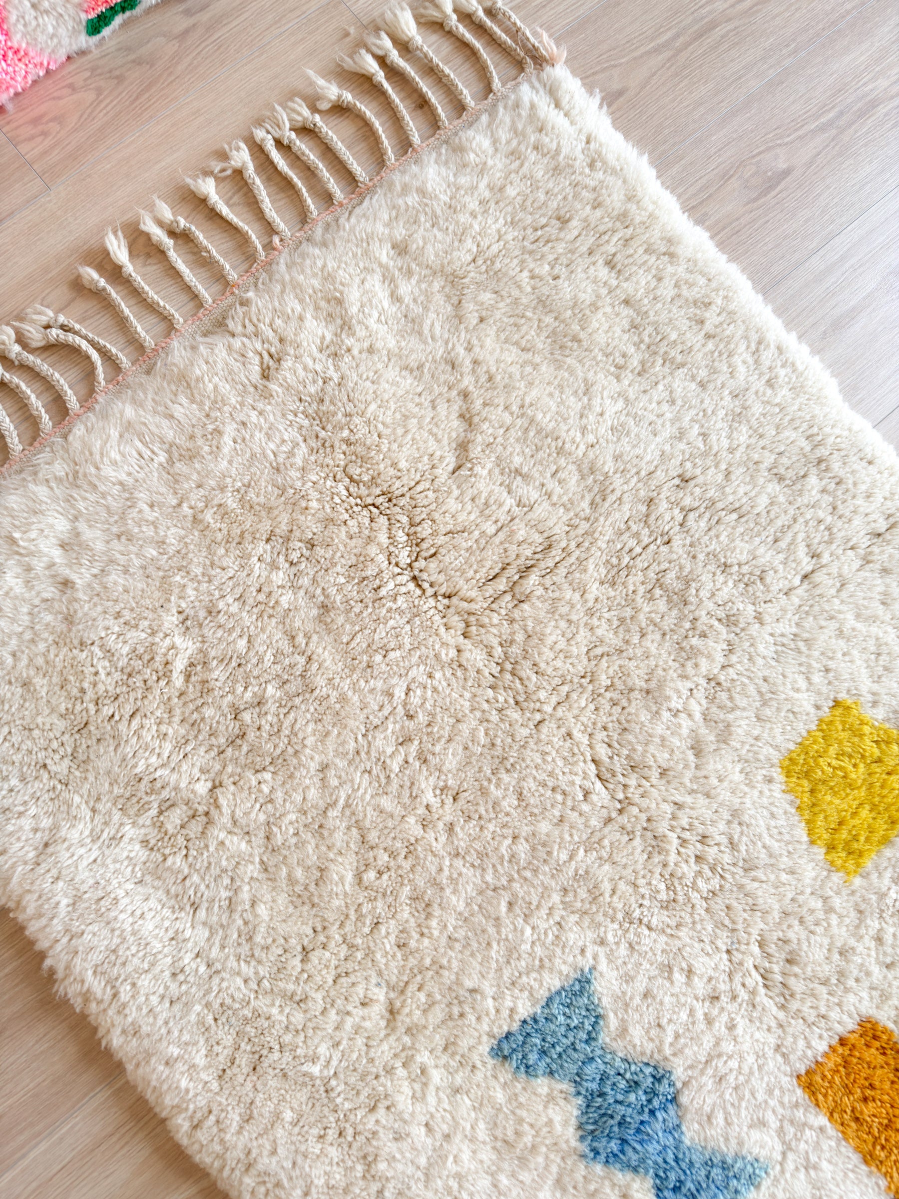 Tapis berbère coloré 99 x 179 cm - n°1935