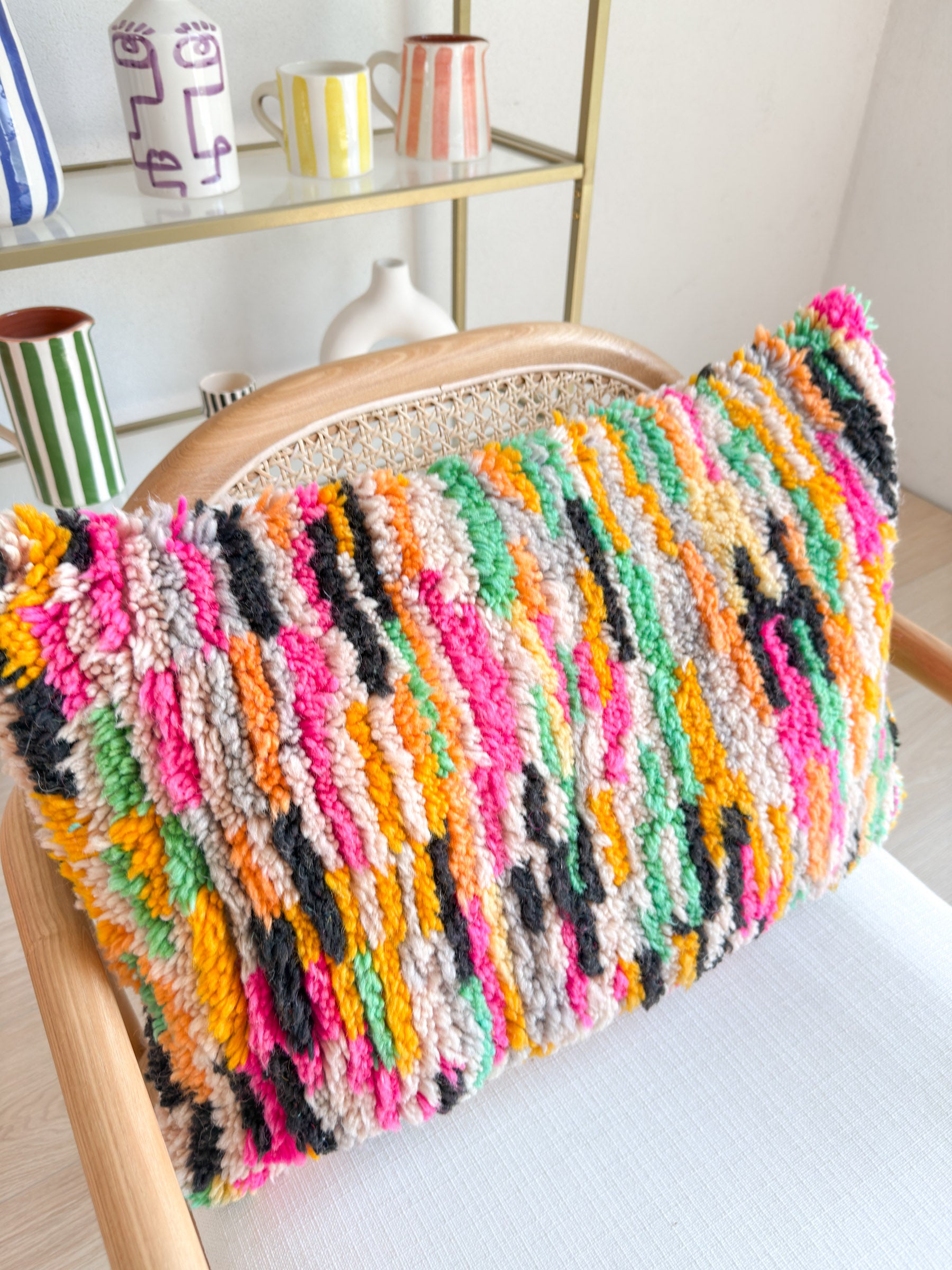 Coussin berbère coloré n°7