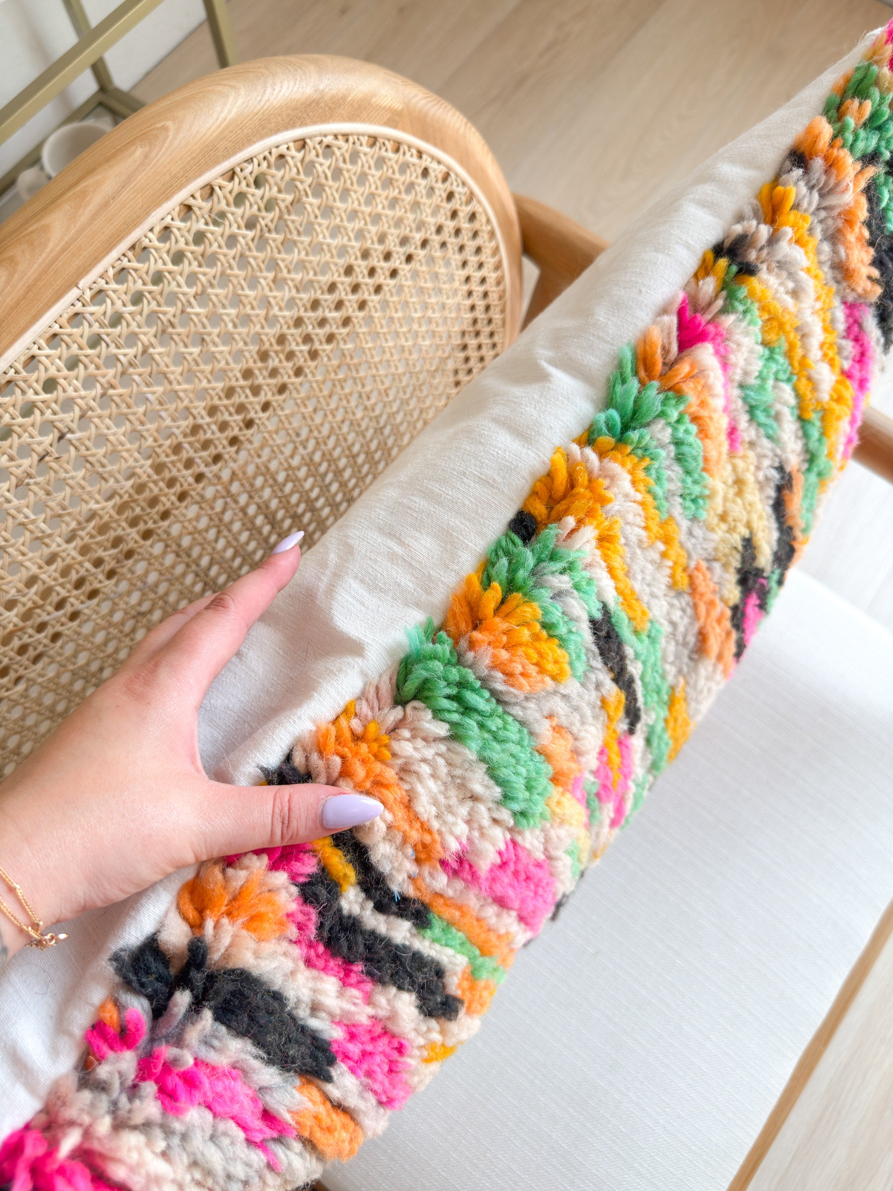 Coussin berbère coloré n°7