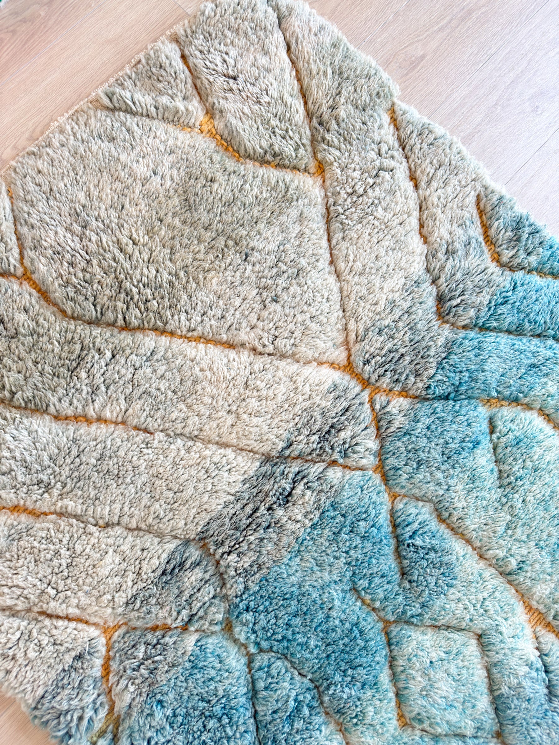 Färgglad berbermatta 115 x 165 cm - n°2154