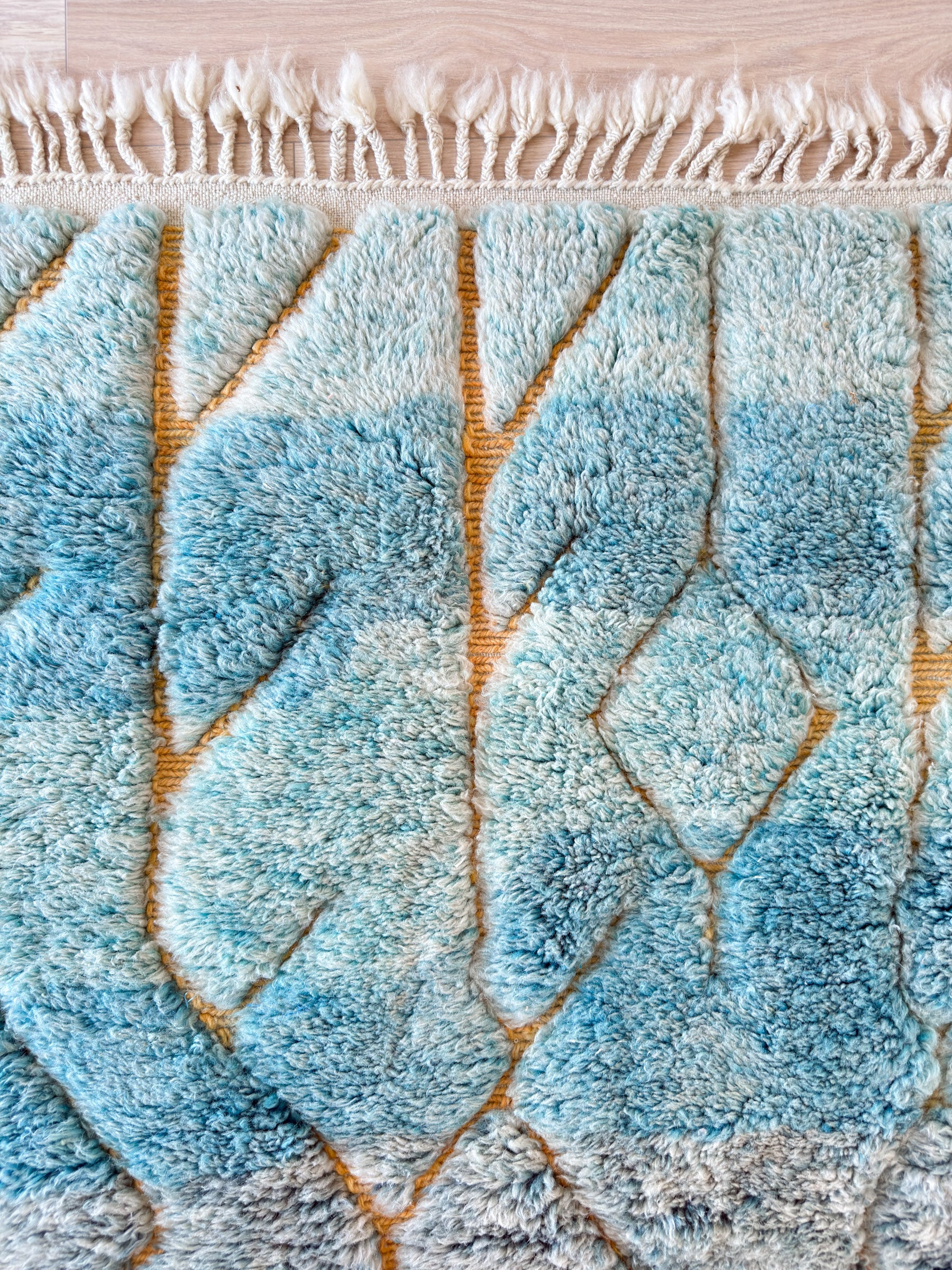 Färgglad berbermatta 115 x 165 cm - n°2154