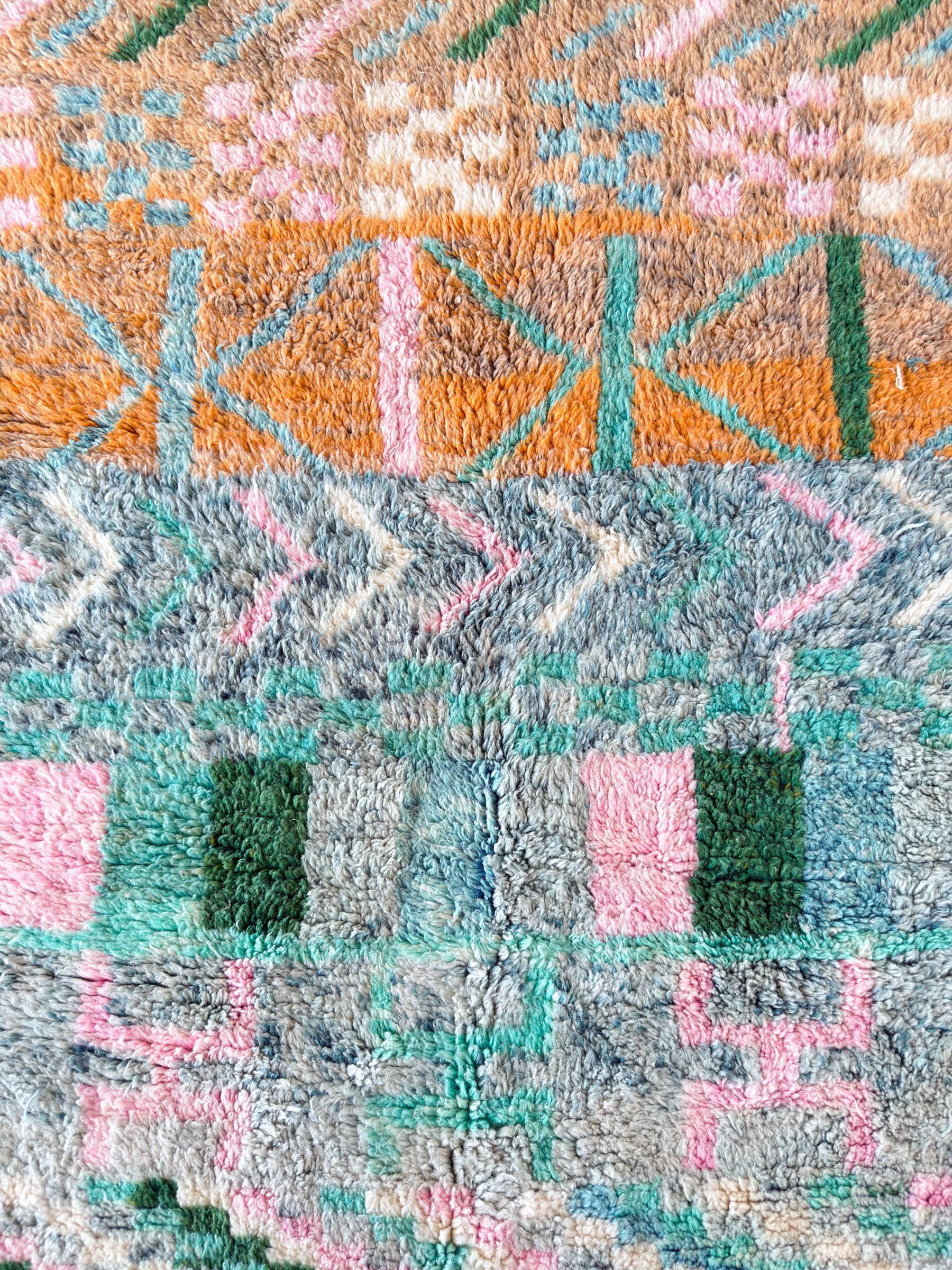 Tapis berbère coloré 155 x 283 cm - n°2077