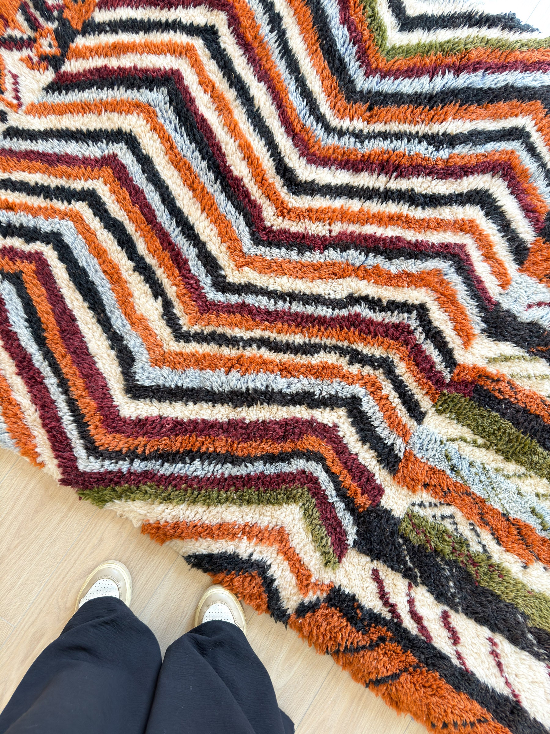 Colorful Berber rug 150 x 215 cm - no. 2029