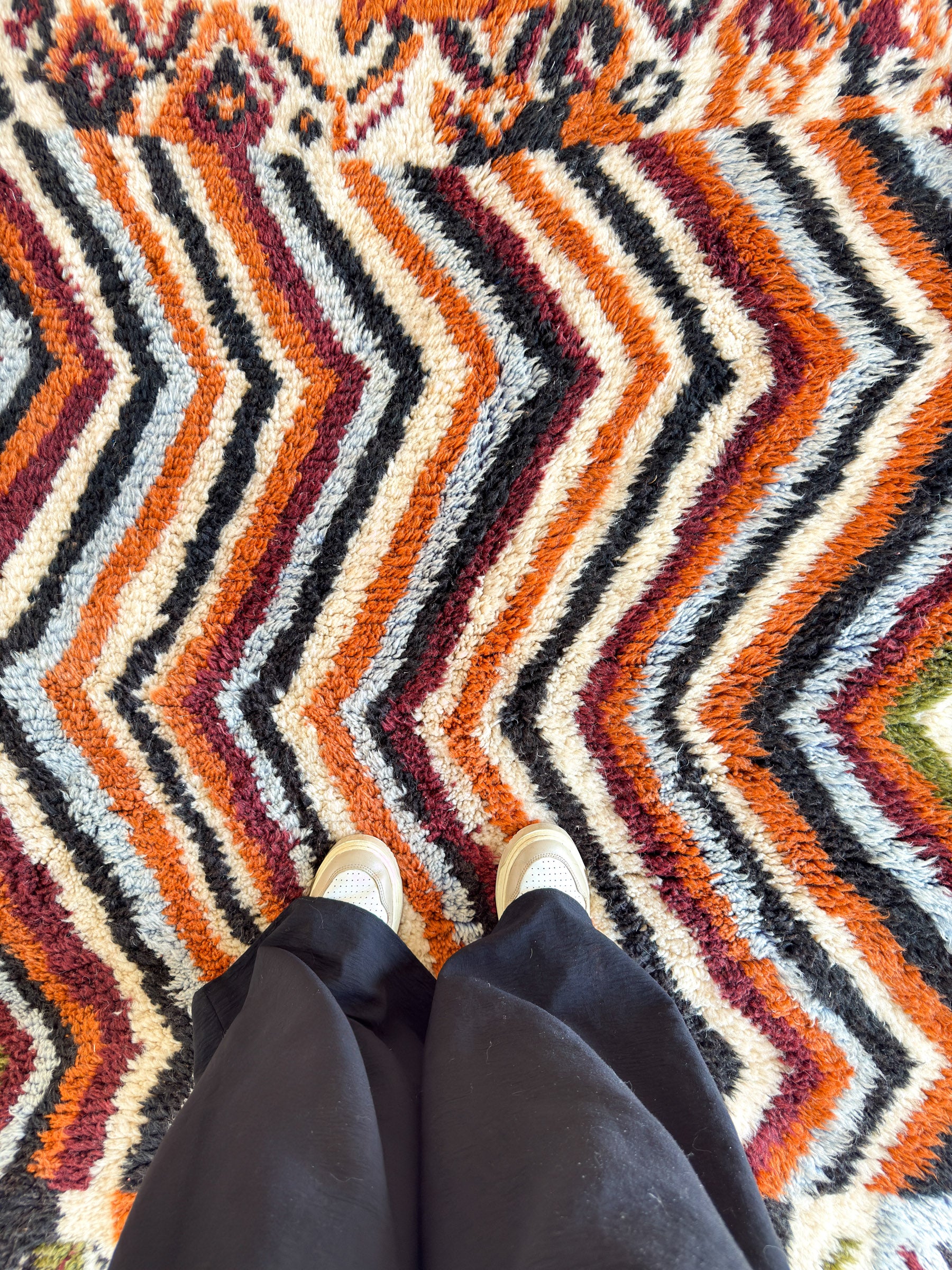 Färgglad berbermatta 150 x 215 cm - n°2029