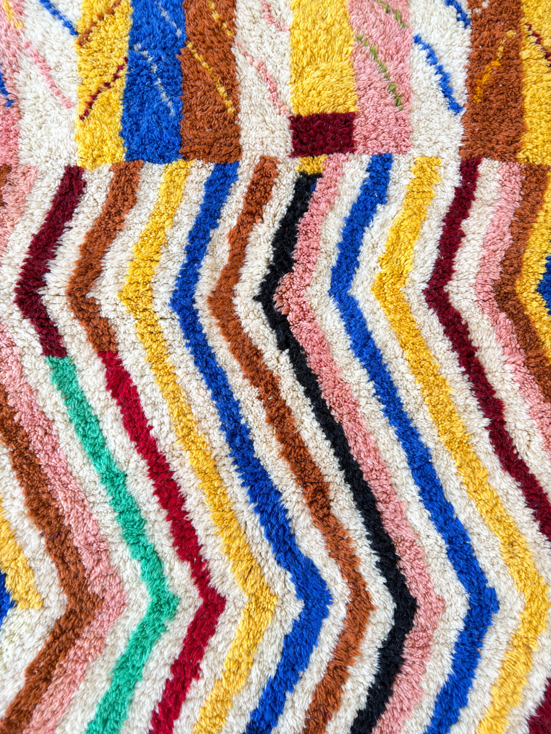 Tapis berbère coloré 151 x 272 cm - n°2173
