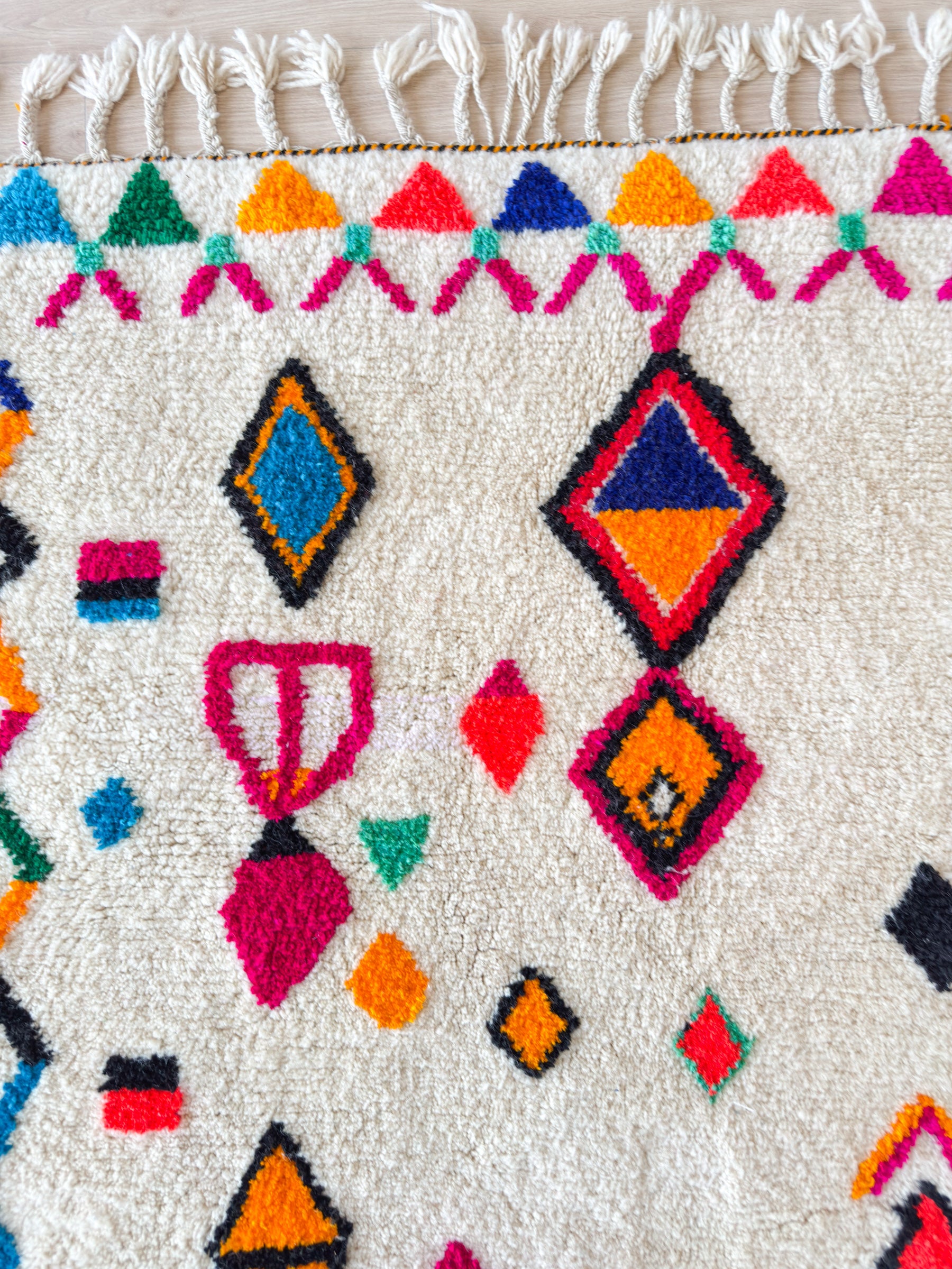 Colorful Berber rug 150 x 275 cm - no. 2076