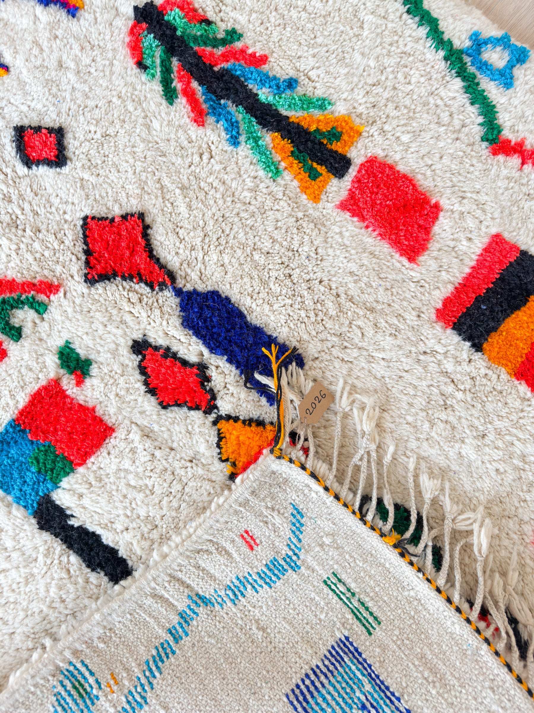 Kleurrijk Berbertapijt 149 x 290 cm - n°2026