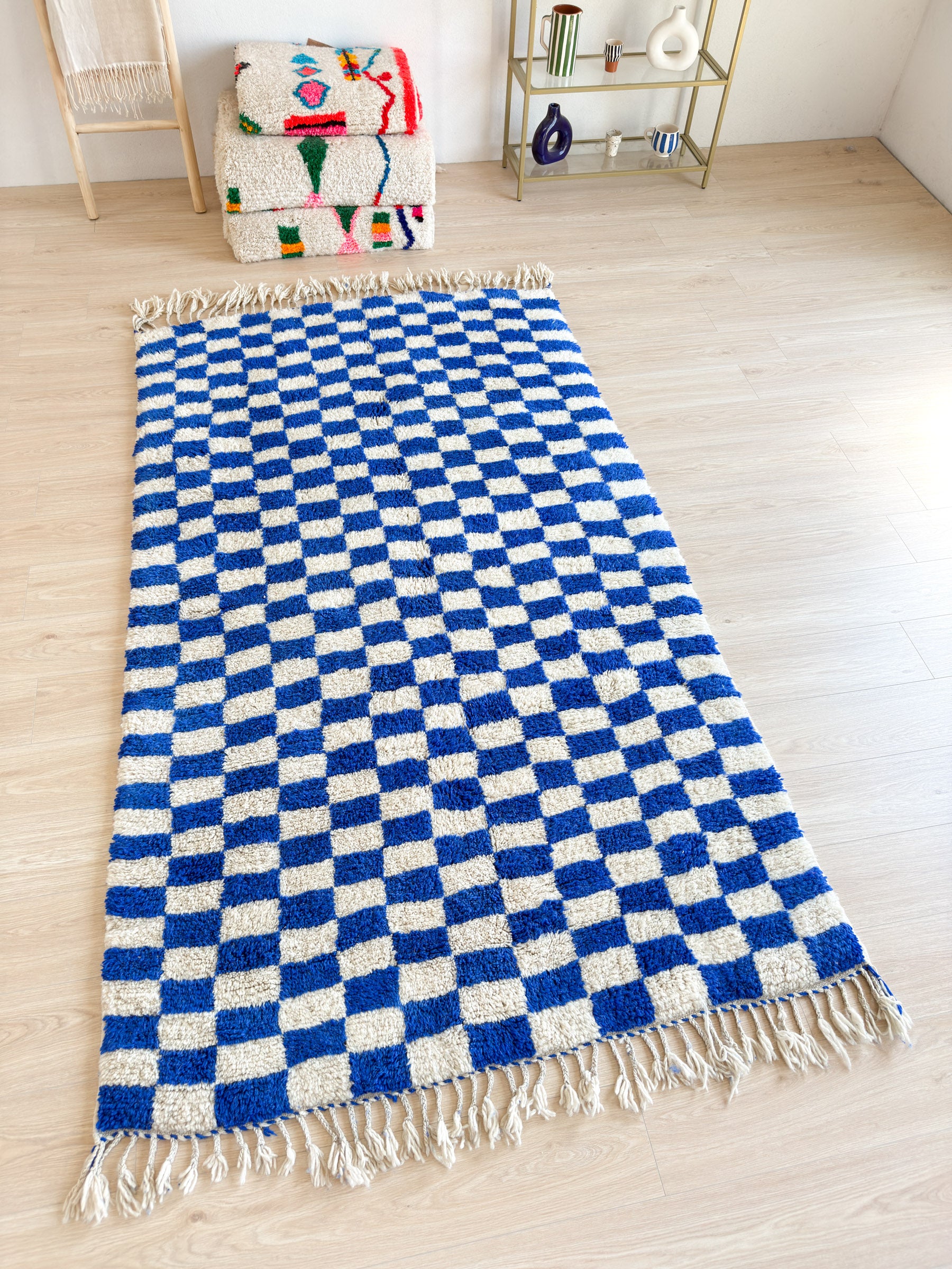 Colorful Berber rug 151 x 278 cm - no. 2055