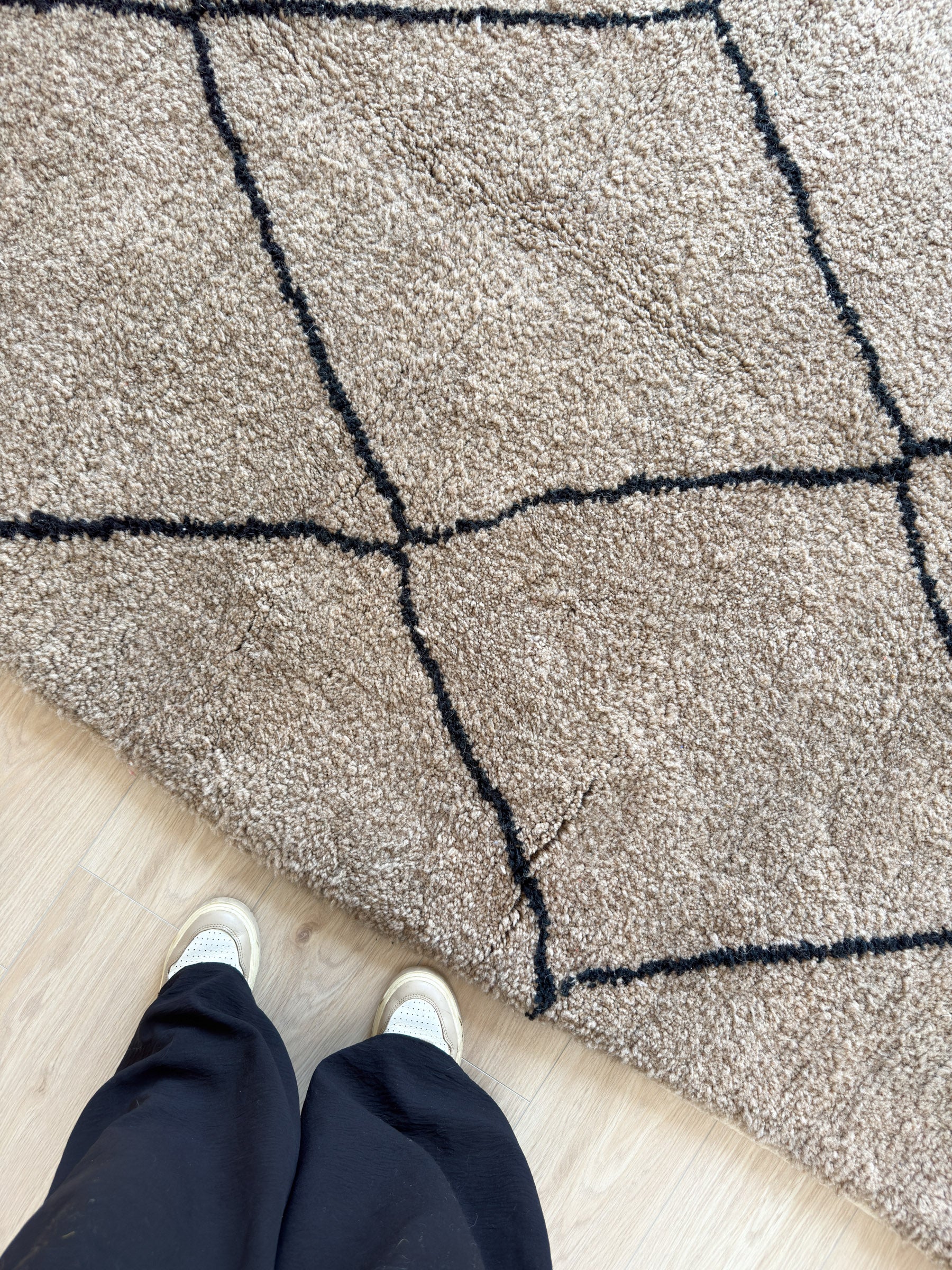 Tapis berbère coloré 150 x 273 cm - n°1964