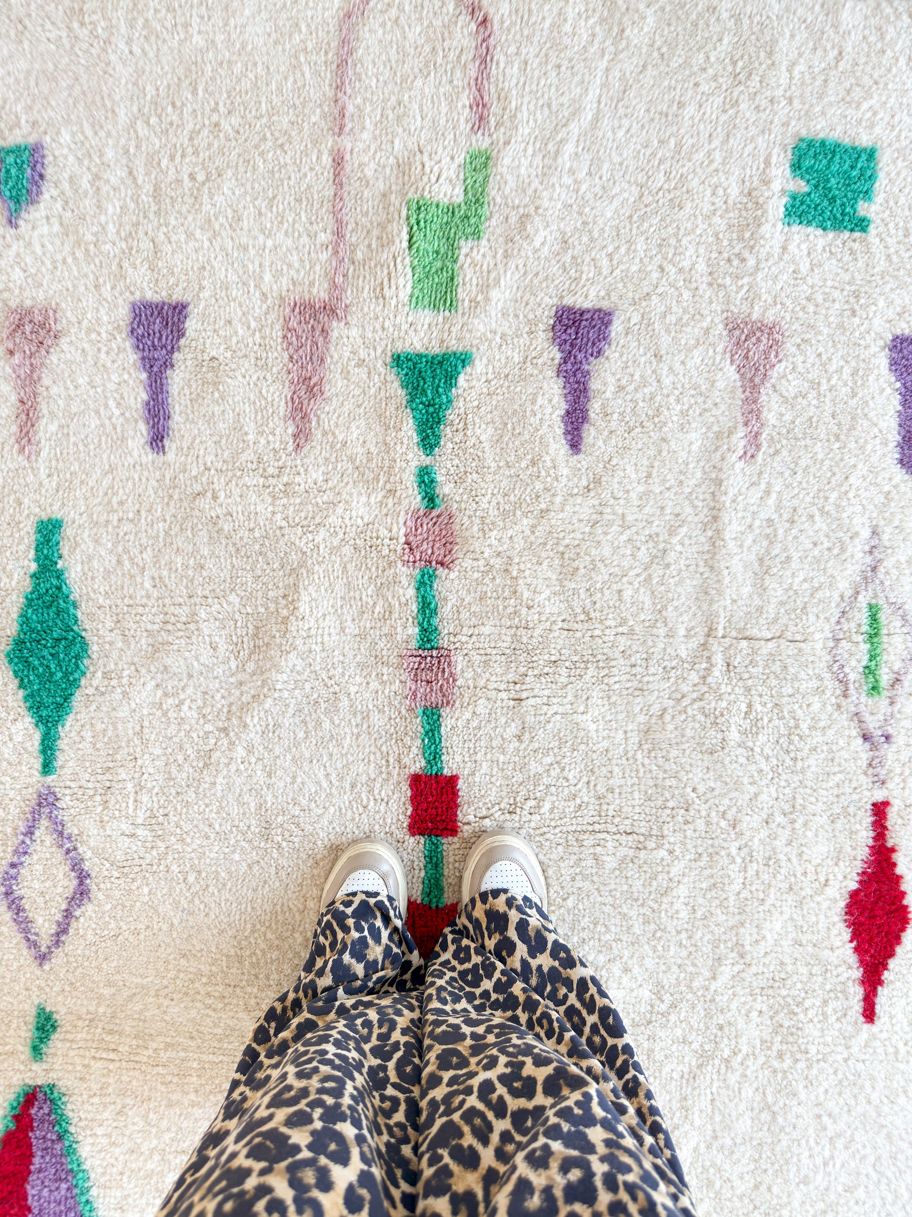 Colorful Berber rug 150 x 279 cm - n°1943