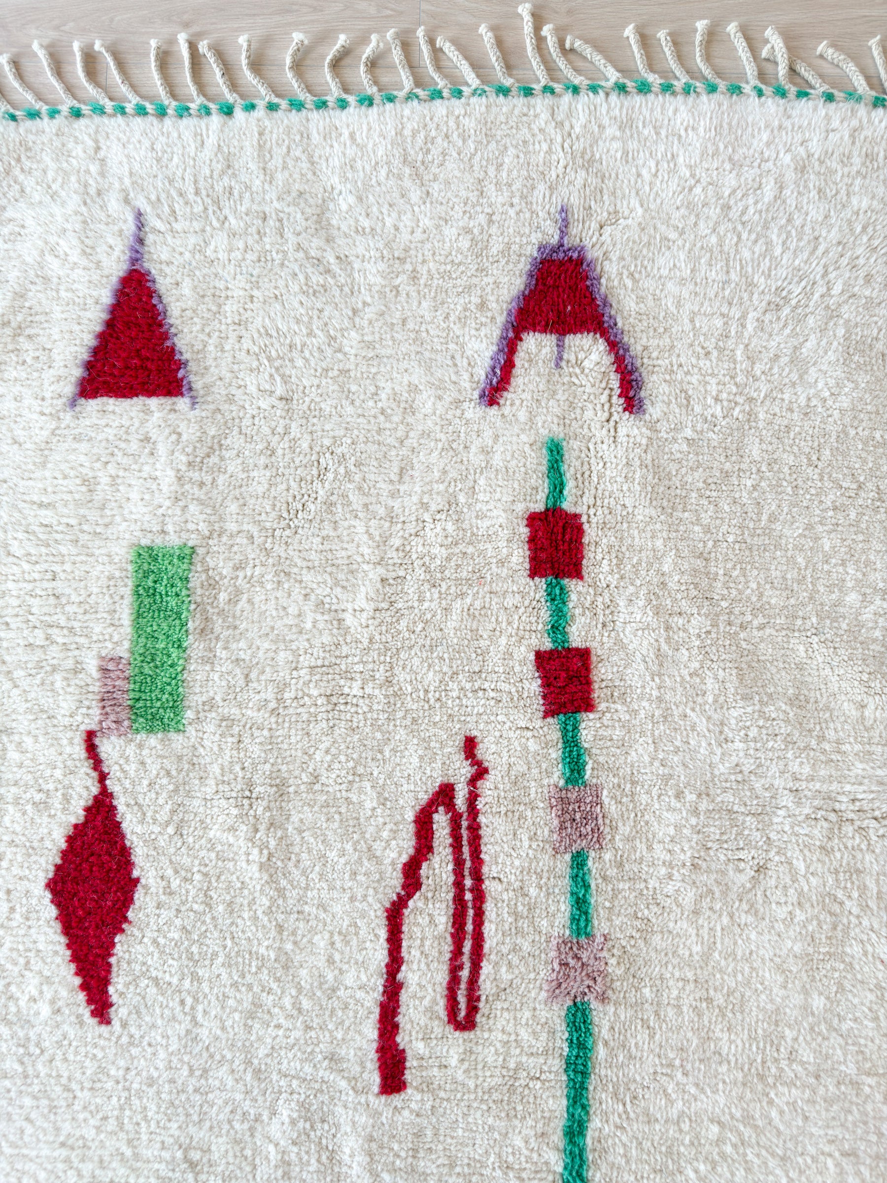 Colorful Berber rug 150 x 279 cm - n°1943