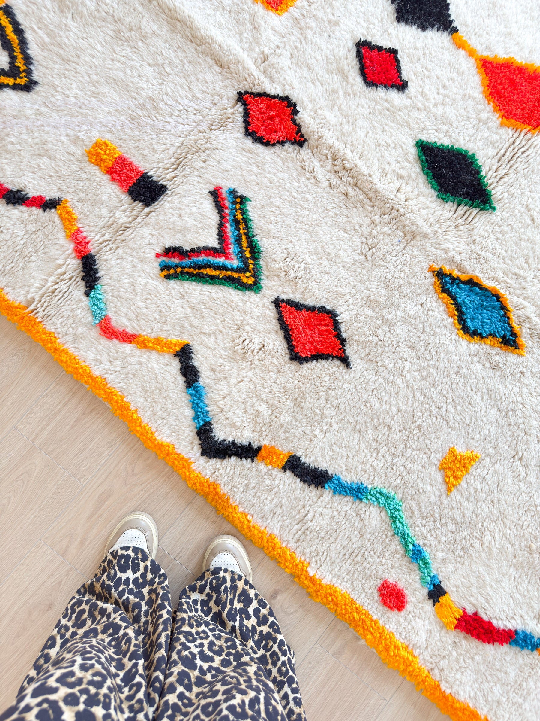 Kleurrijk Berbertapijt 150 x 276 cm - n°1622