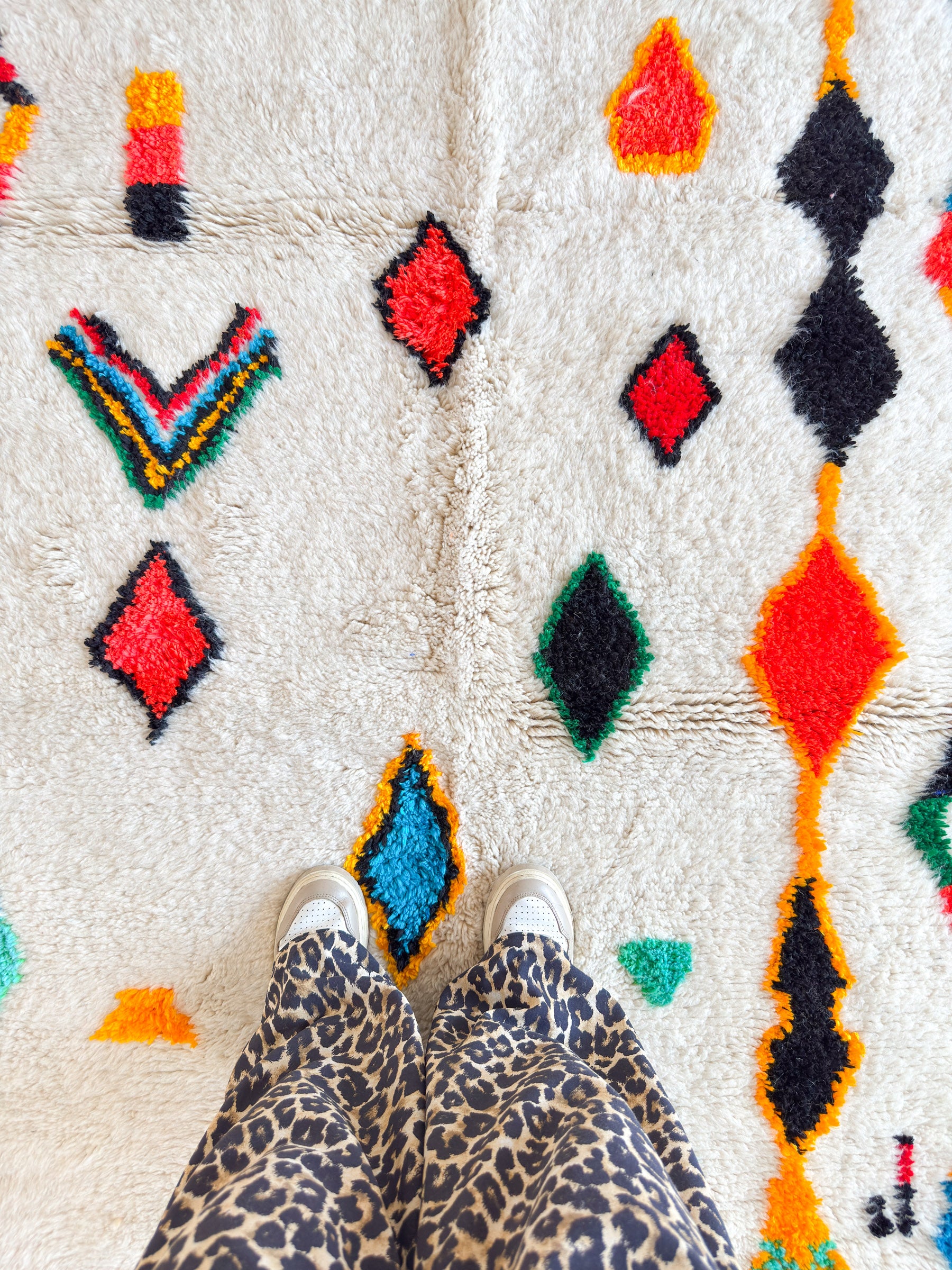 Colorful Berber rug 150 x 276 cm - n°1622