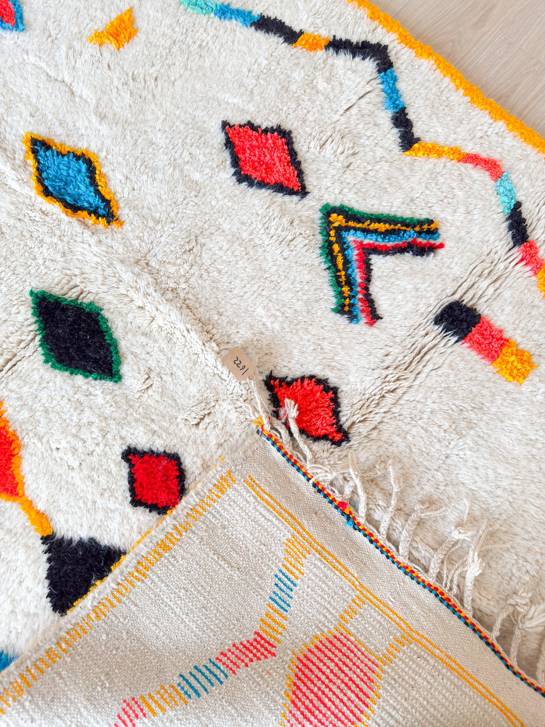 Bunter Berberteppich 150 x 276 cm – Nr. 1622