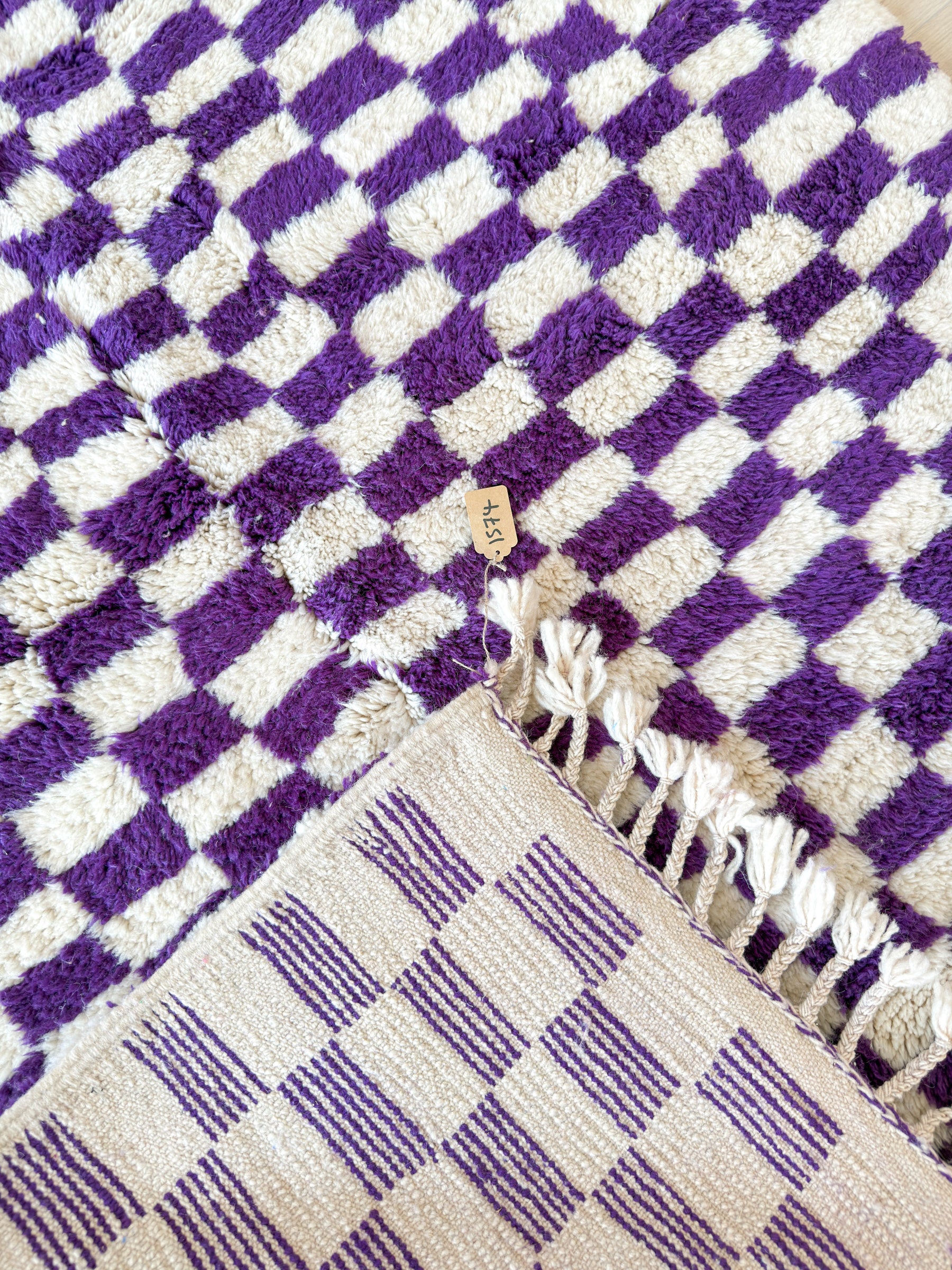 Colorful Berber rug 158 x 217 cm - n°1574