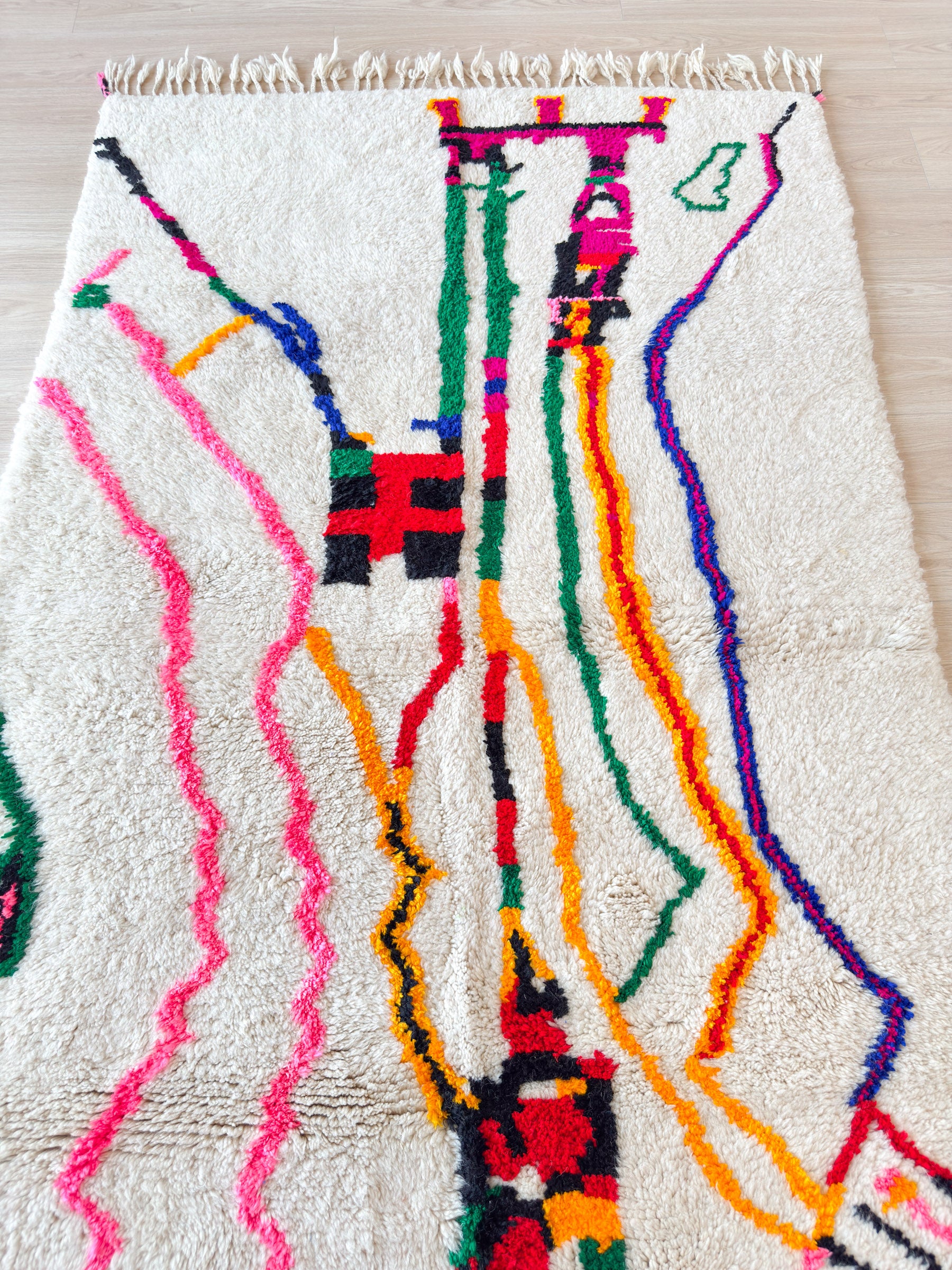 Tapis berbère coloré 157 x 267 cm - n°1783