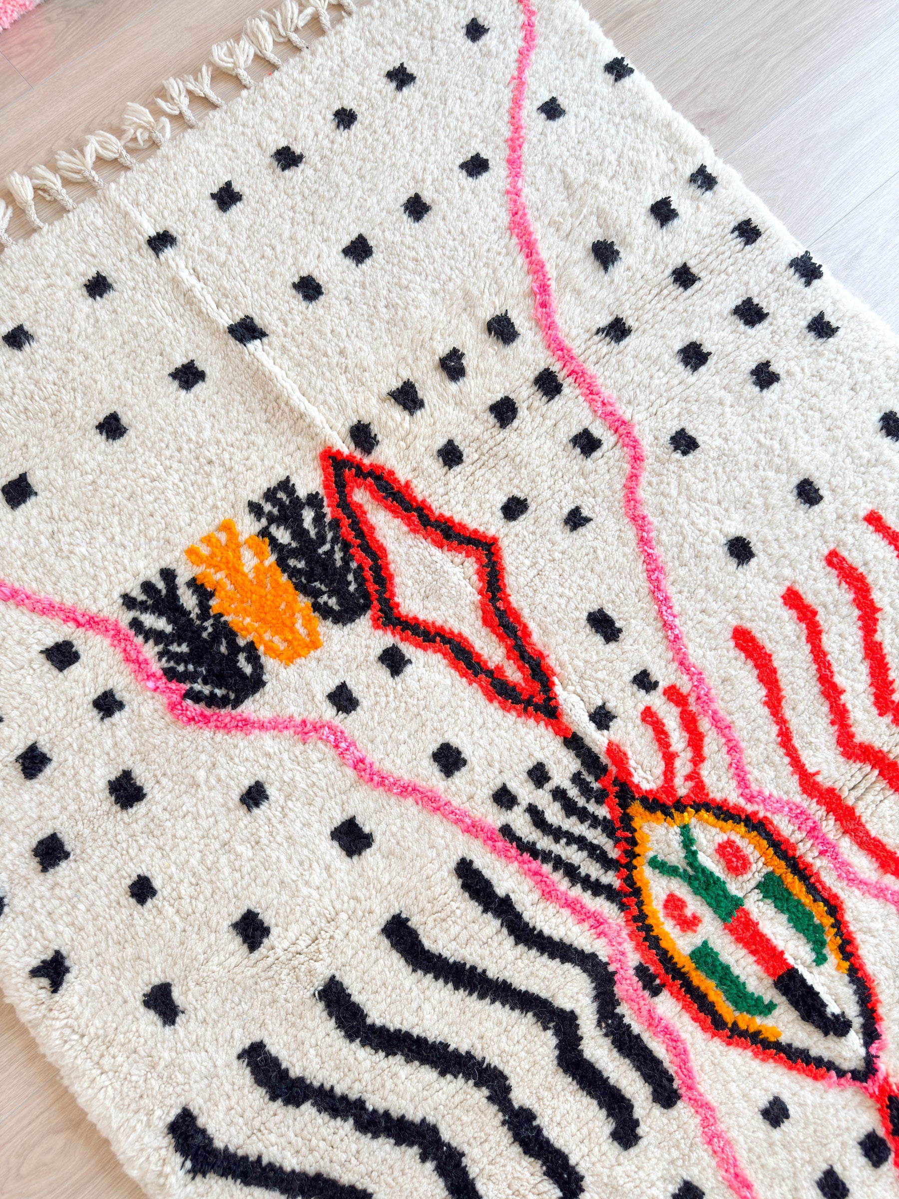 Bunter Berberteppich 154 x 268 cm – Nr. 1715