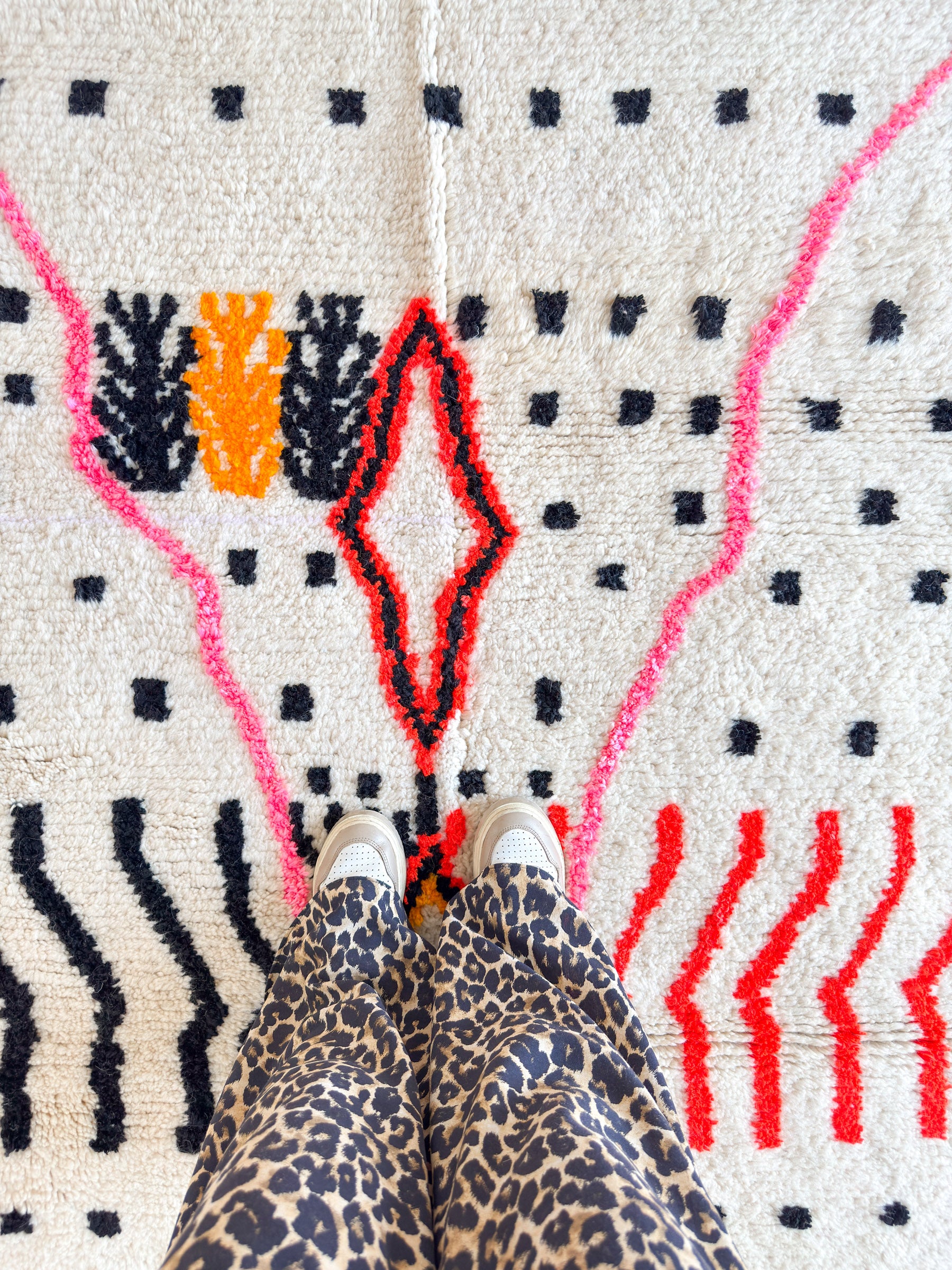 Bunter Berberteppich 154 x 268 cm – Nr. 1715