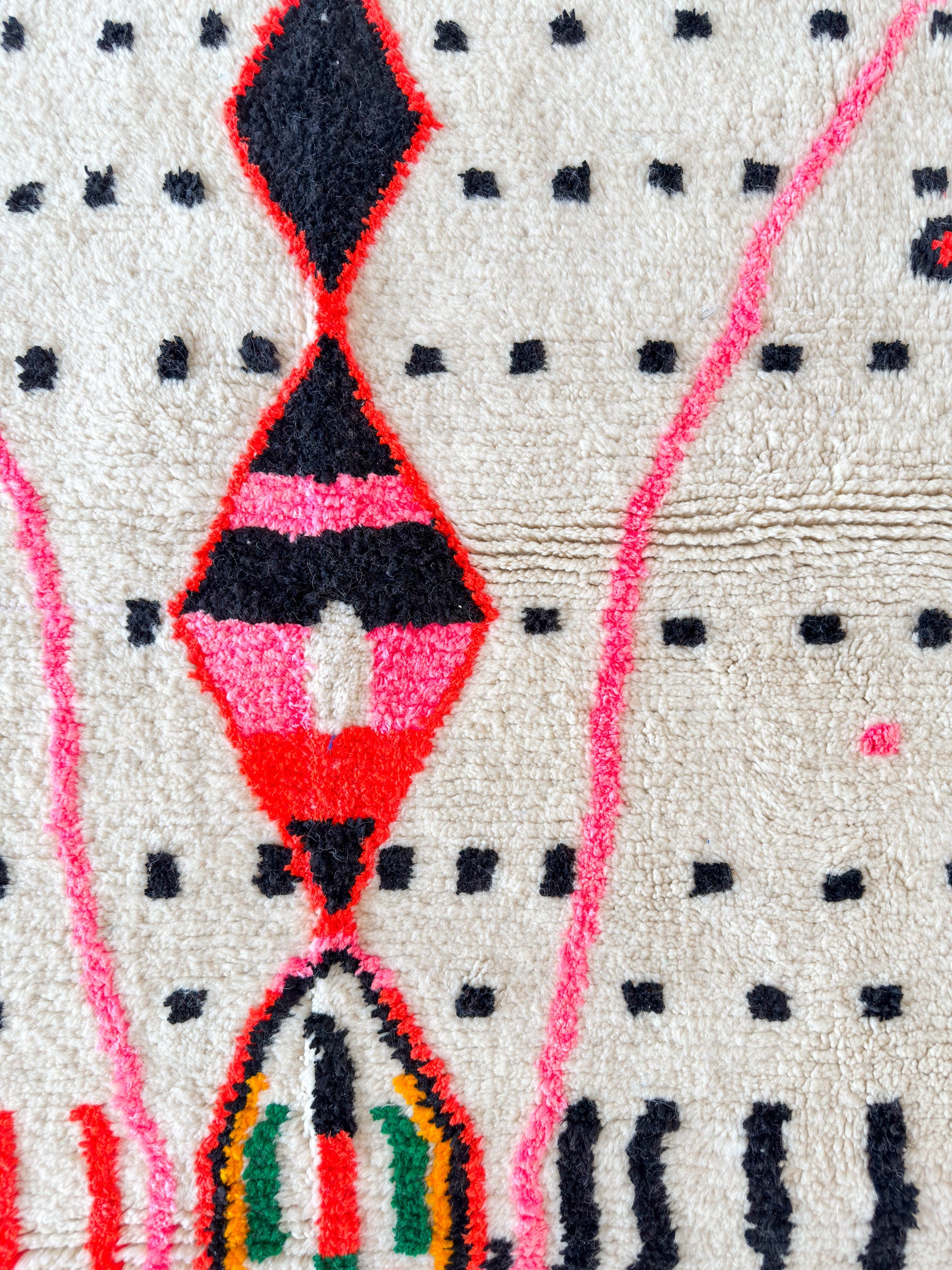 Tapis berbère coloré 154 x 268 cm - n°1715