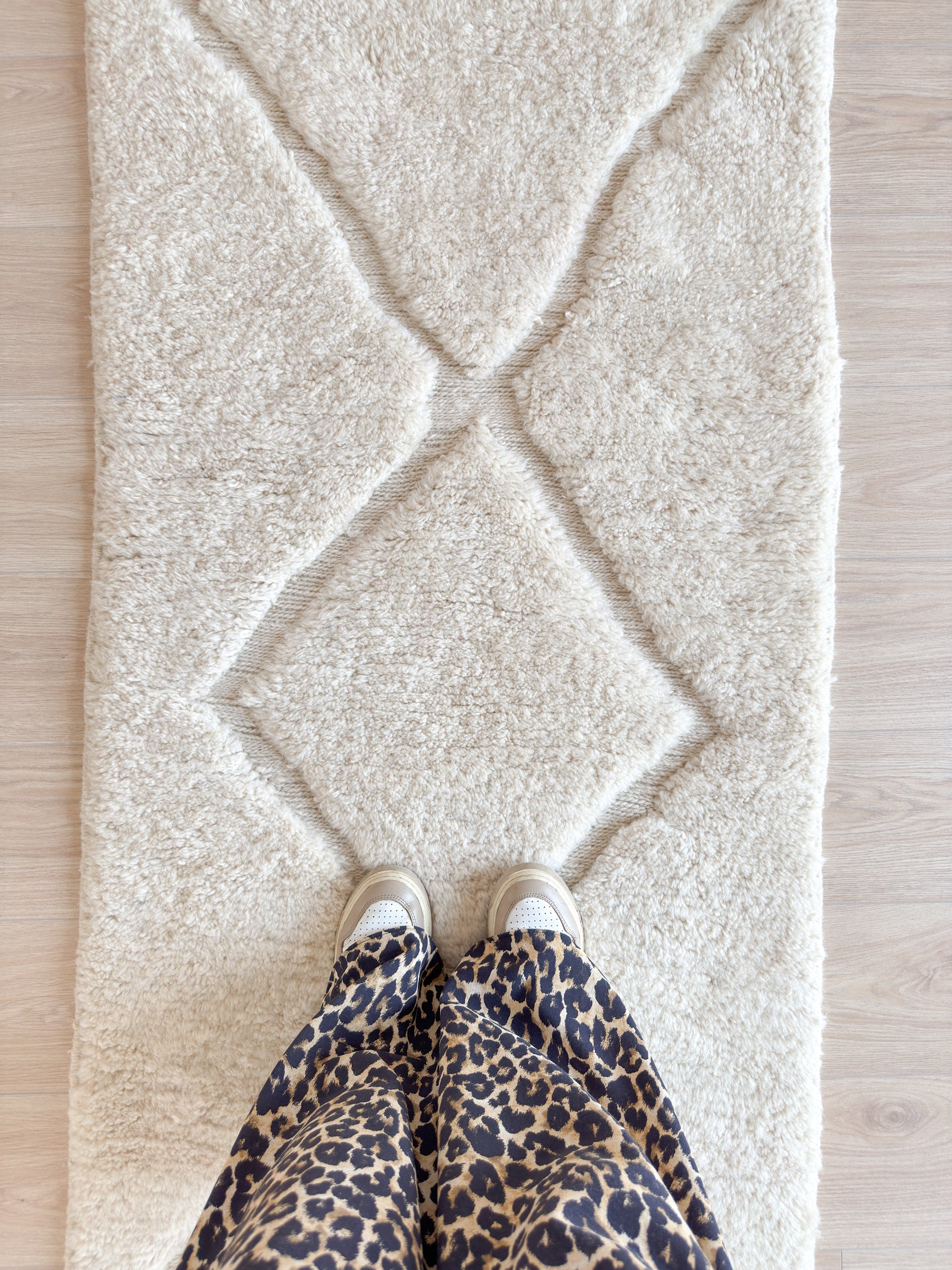 Beni Ouarain Läuferteppich 83 x 266 cm - Nr. 1934