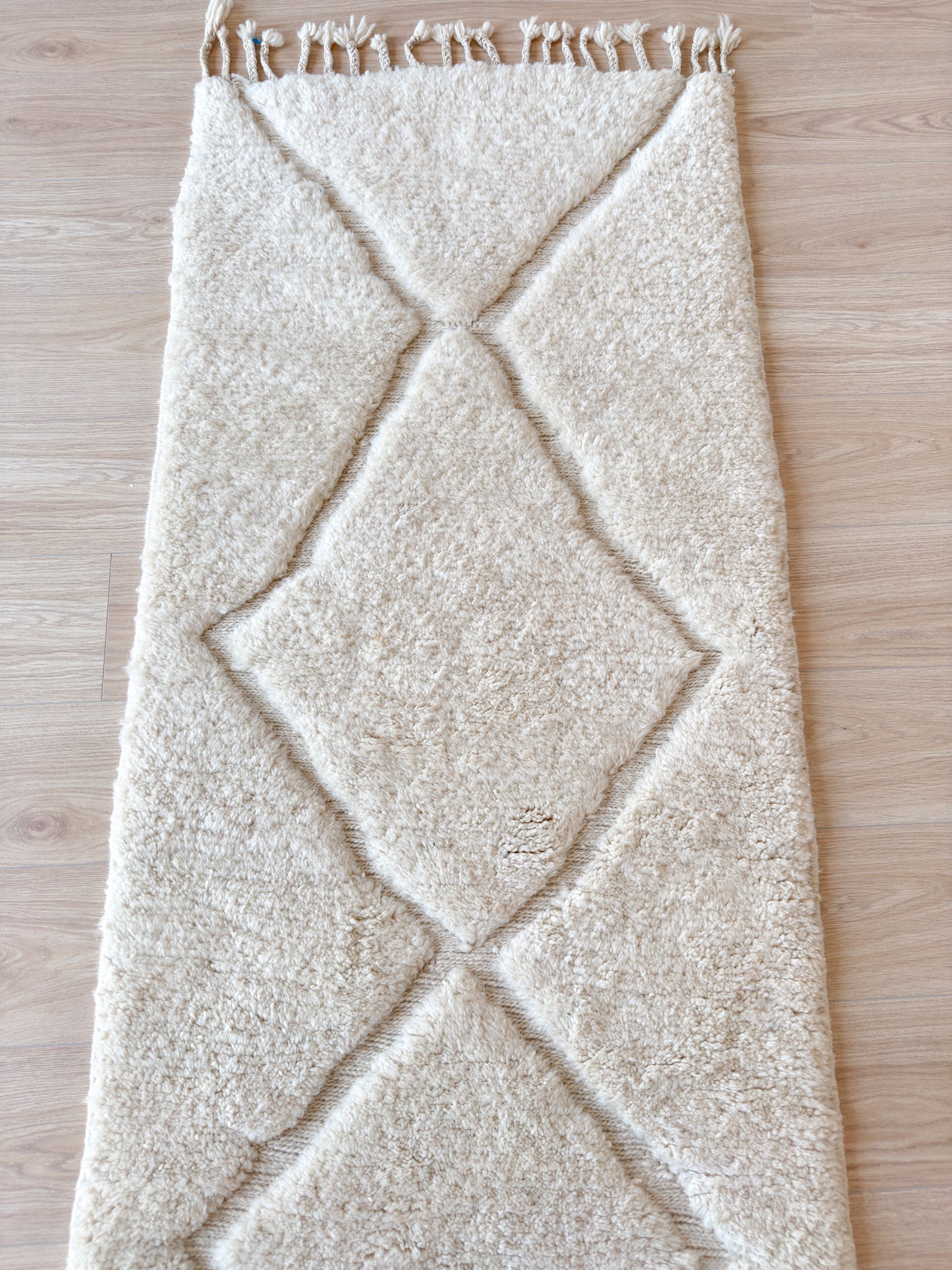 Beni Ouarain Läuferteppich 83 x 266 cm - Nr. 1934